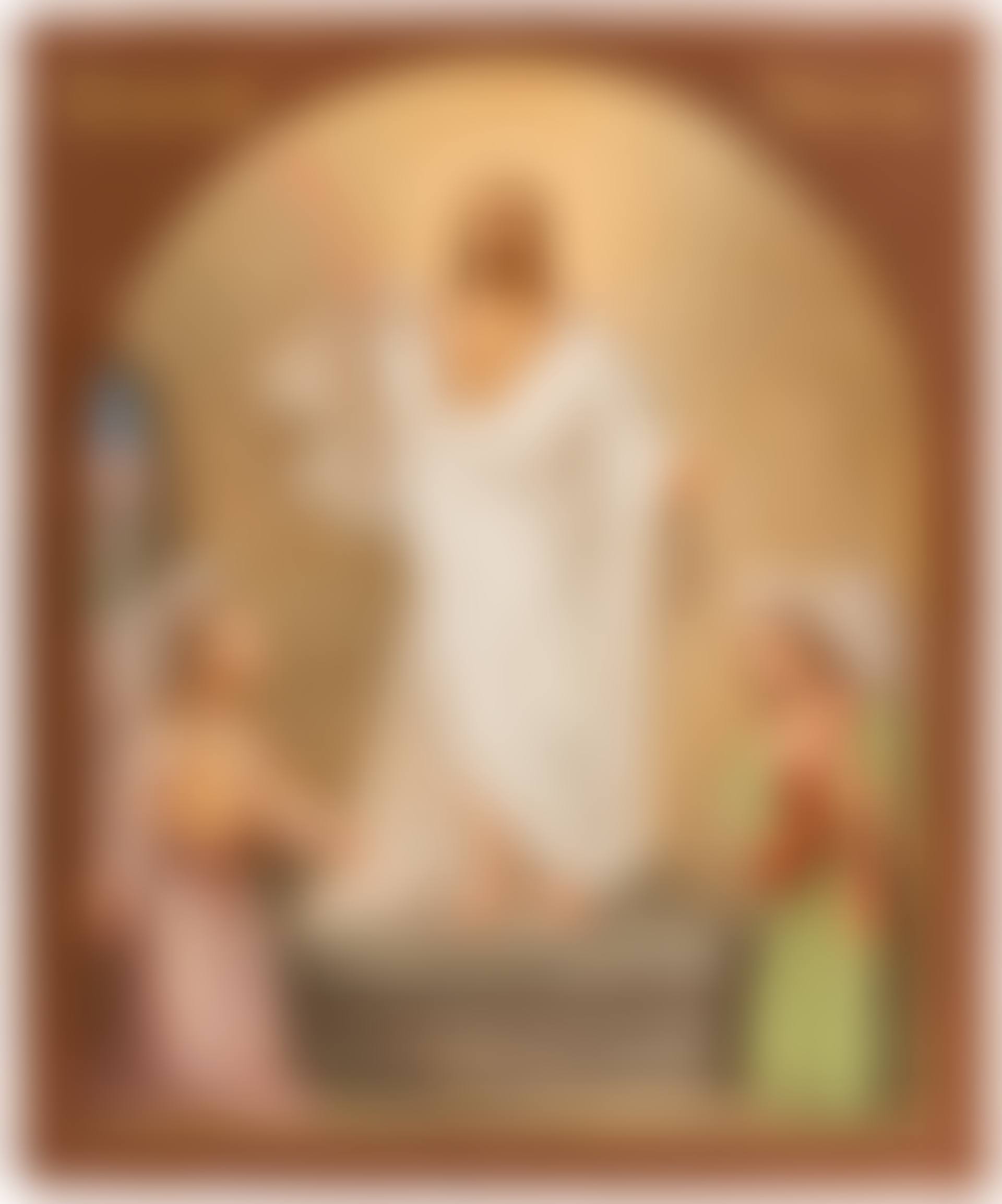 A LARGE RUSSIAN ICON OF THE RESURRECTION (preview)