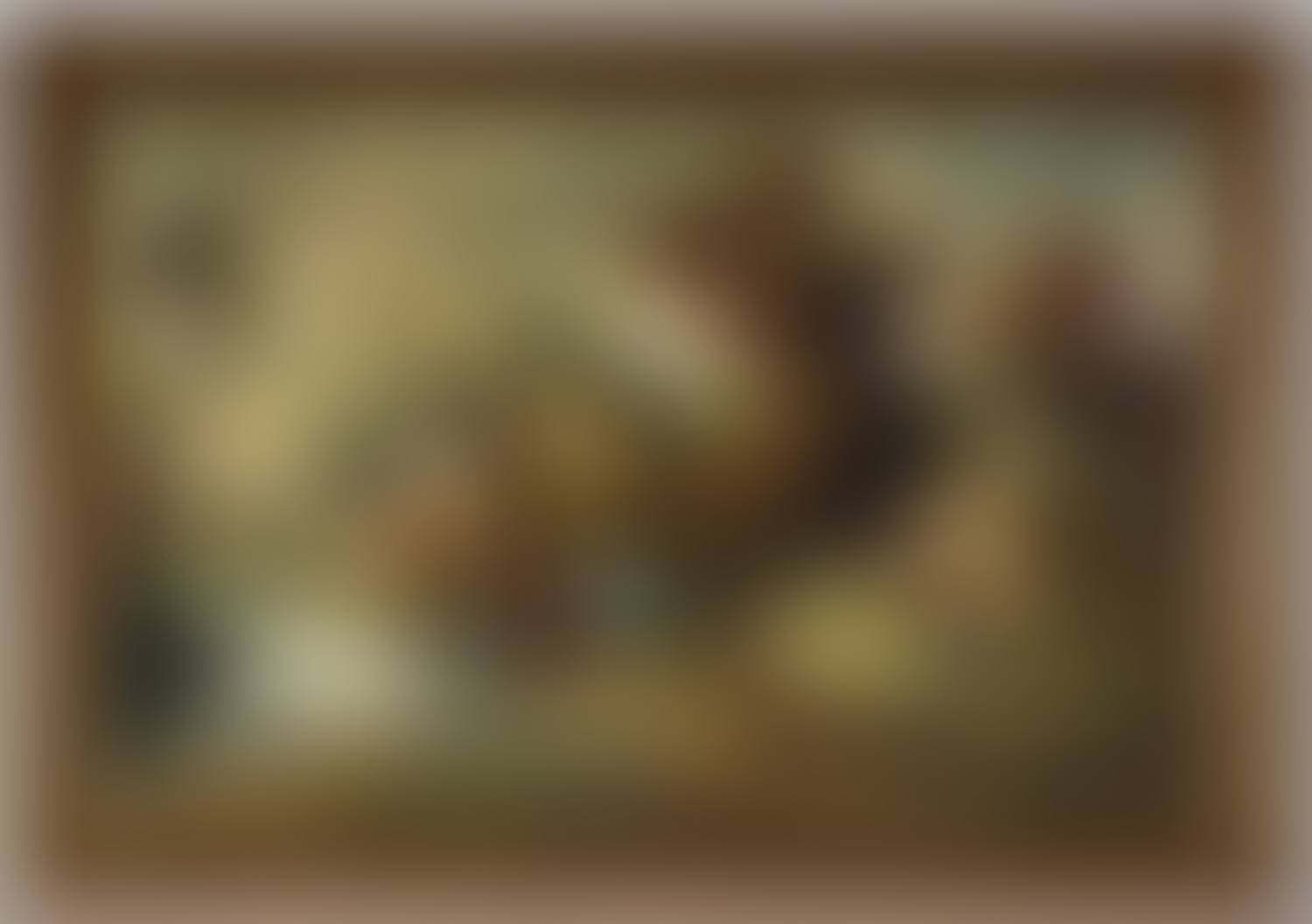 A river scene with an angler near a watermill (preview)