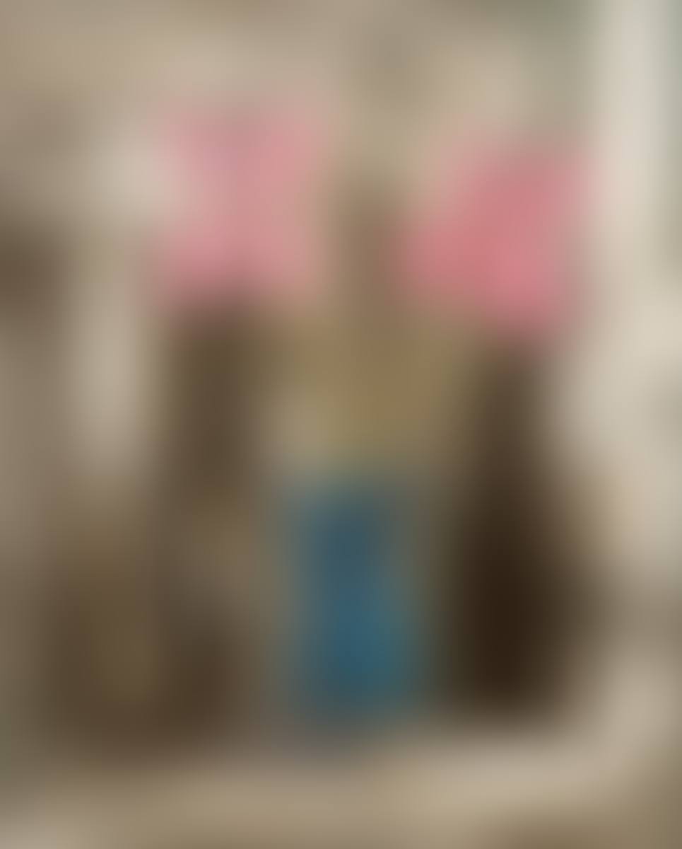 Pink Flowers in a Blue Vase (preview)