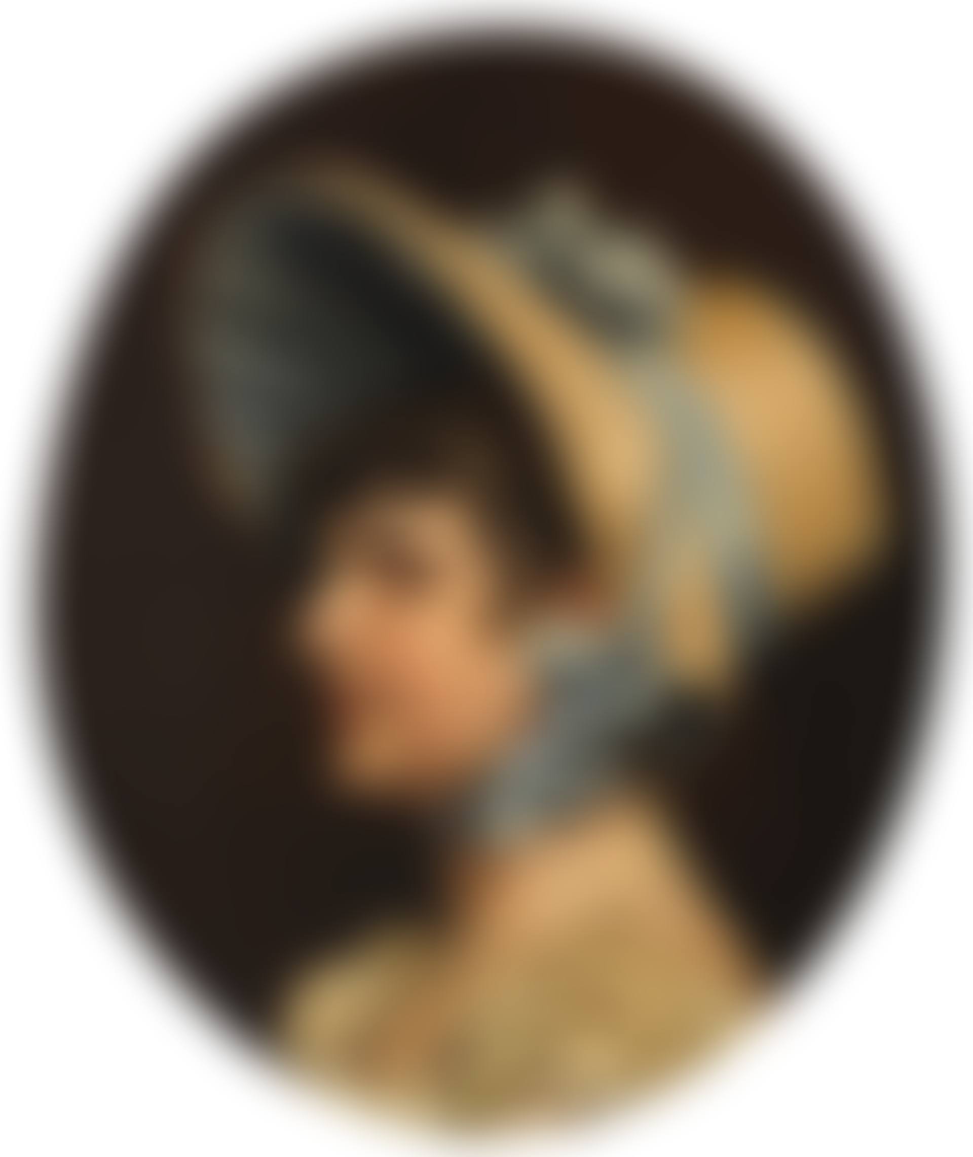 Portrait of a lady with a hat (preview)