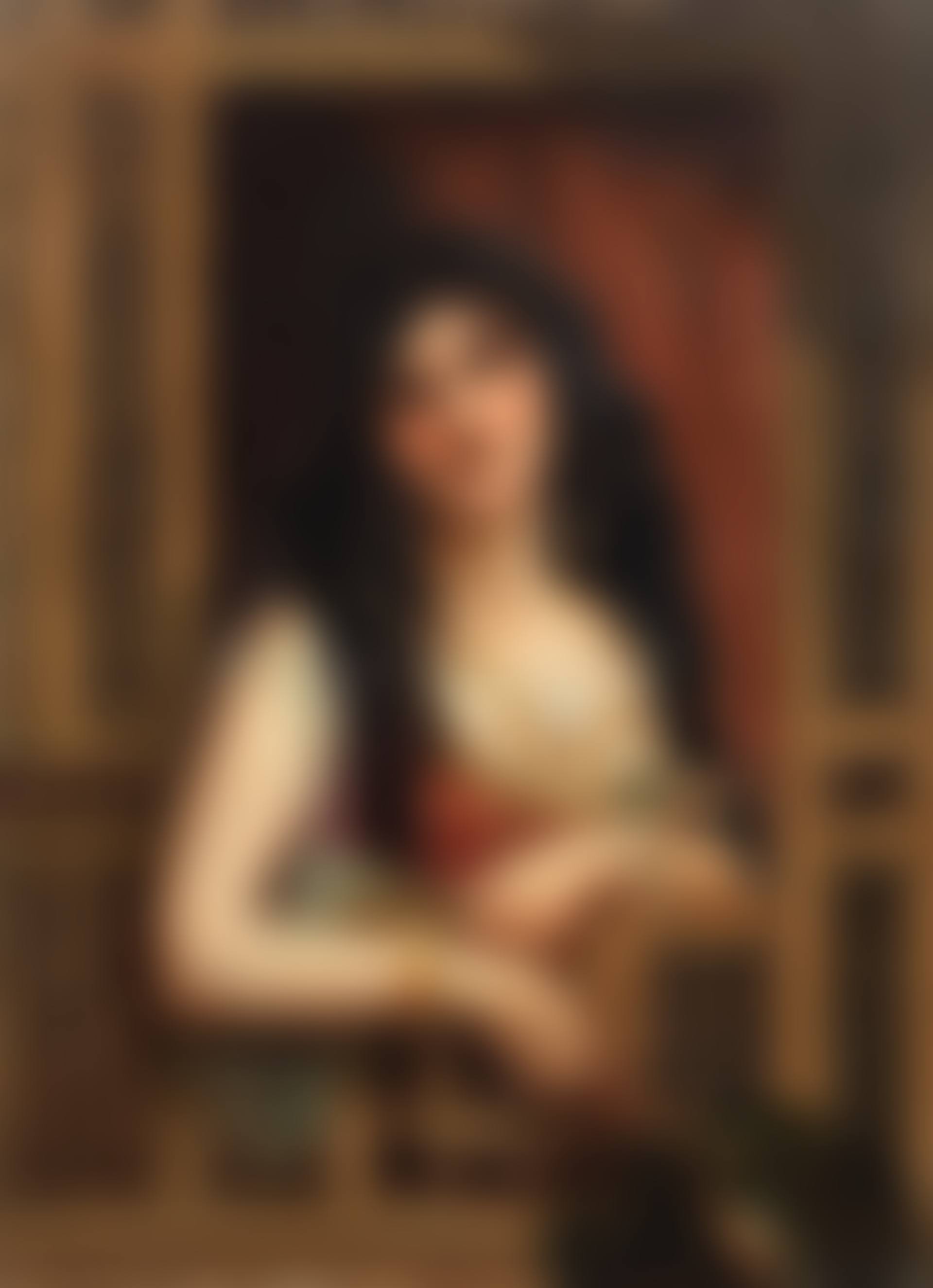 Lady with a fan (preview)