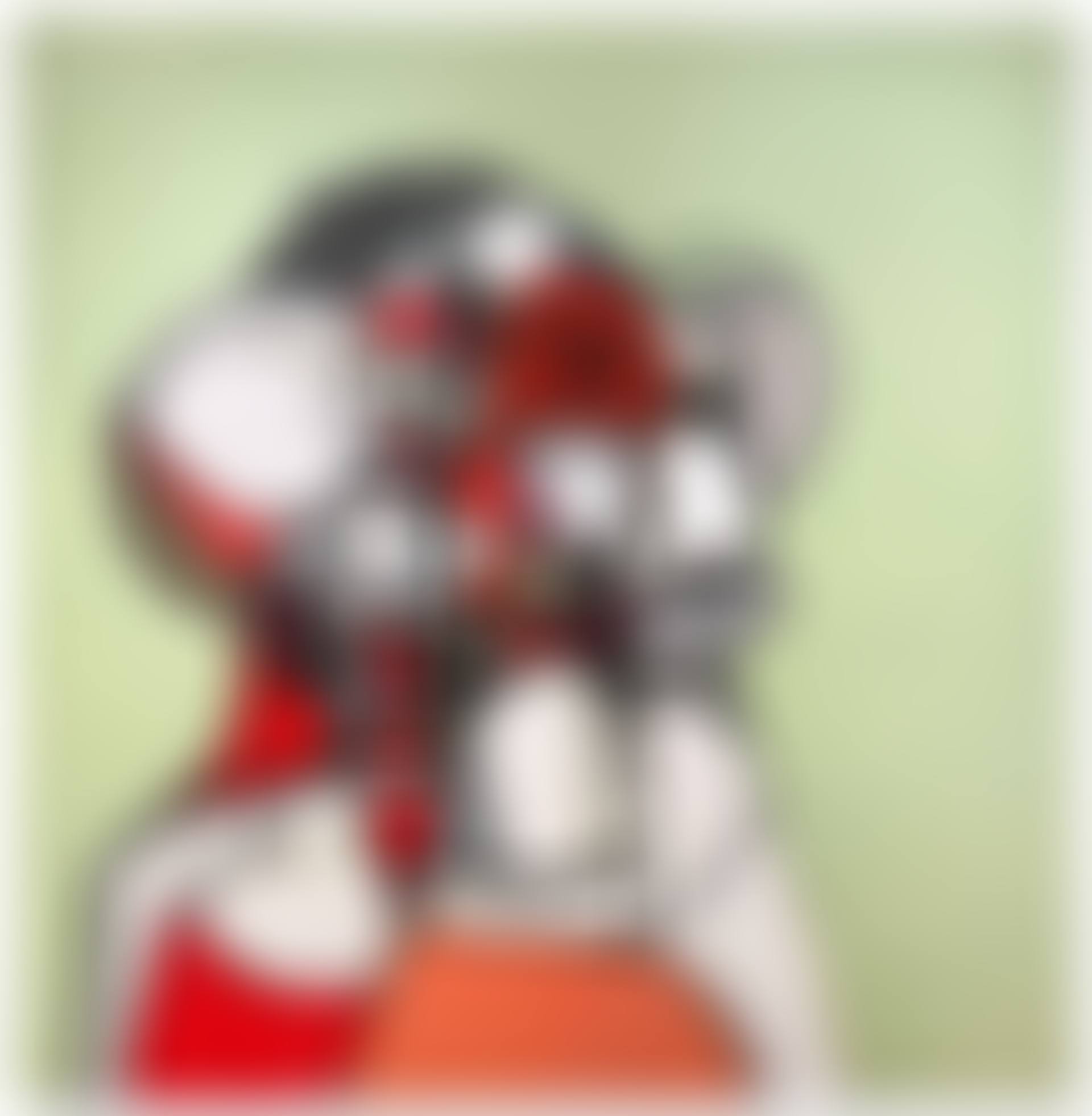Red, Green and Gray Head (preview)