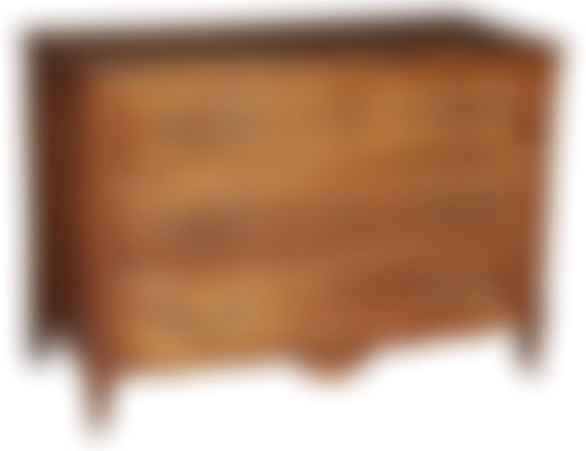 Provincial Louis XV Serpentine Front Cherry Commode (preview)