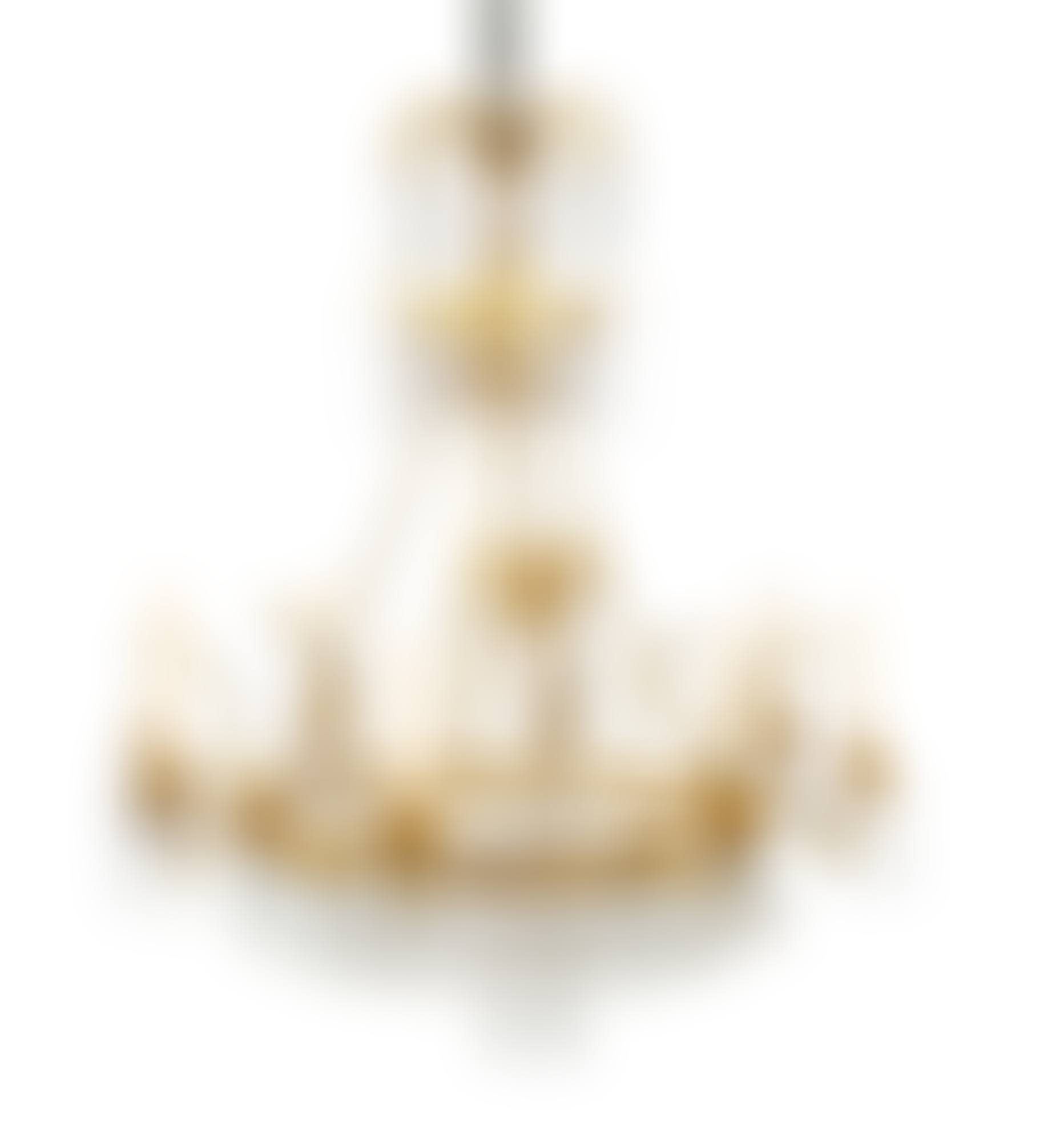 Neoclassical Style Gilt-Bronze and Cut Glass Eight-Light Chandelier (preview)