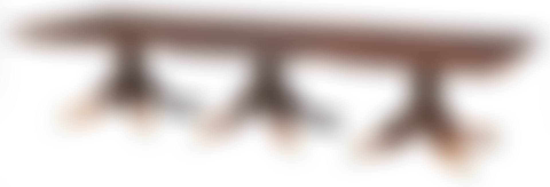 Regency Mahogany Triple Pedestal Dining Table (preview)