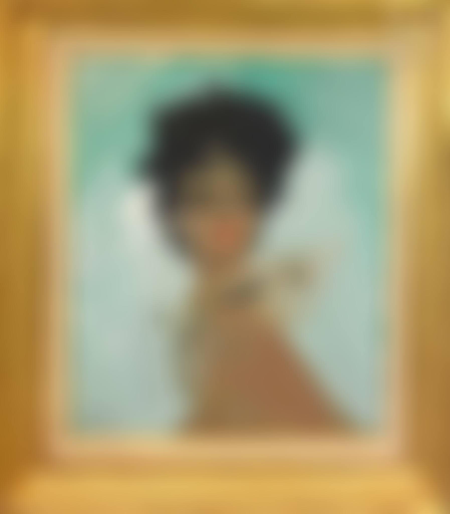 Gold scarf (preview)