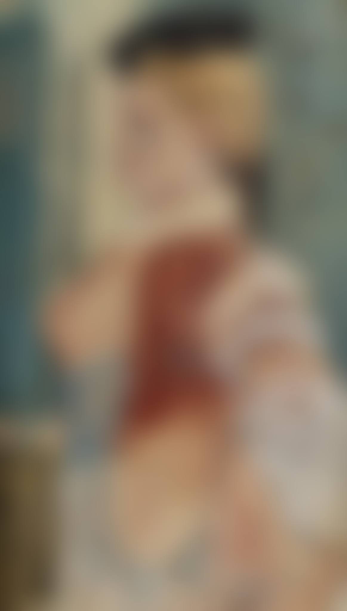 Woman with a Scottish hat (preview)