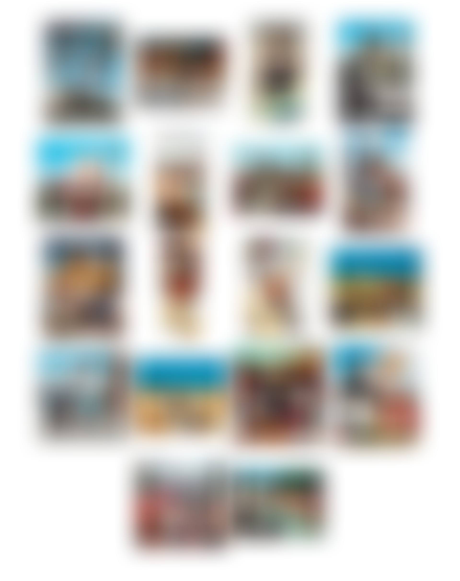 A Group of 18 Collages (preview)