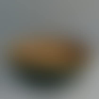 Large Green-painted Turned Wooden Bowl (preview)