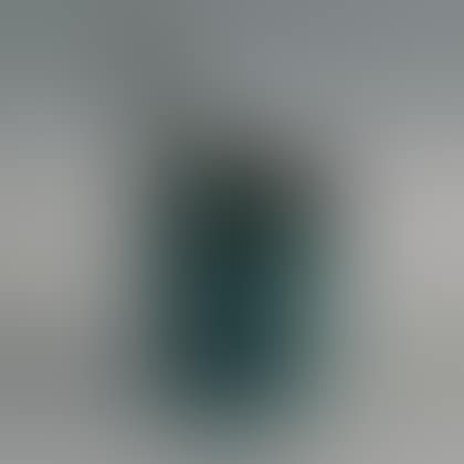 Blue-painted Turned Mortar and Pestle (preview)