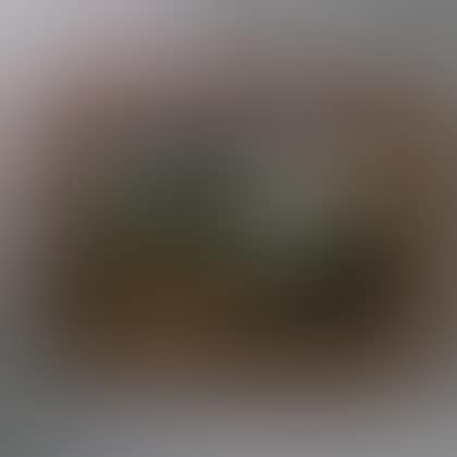 Reverse-painted Countryside Landscape on Glass (preview)