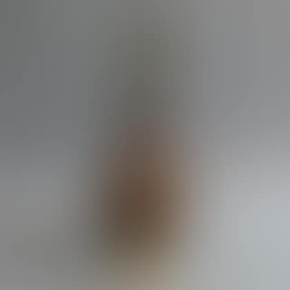 Brown-glazed Ribbed Porcelain Vase Mounted as a Lamp (preview)
