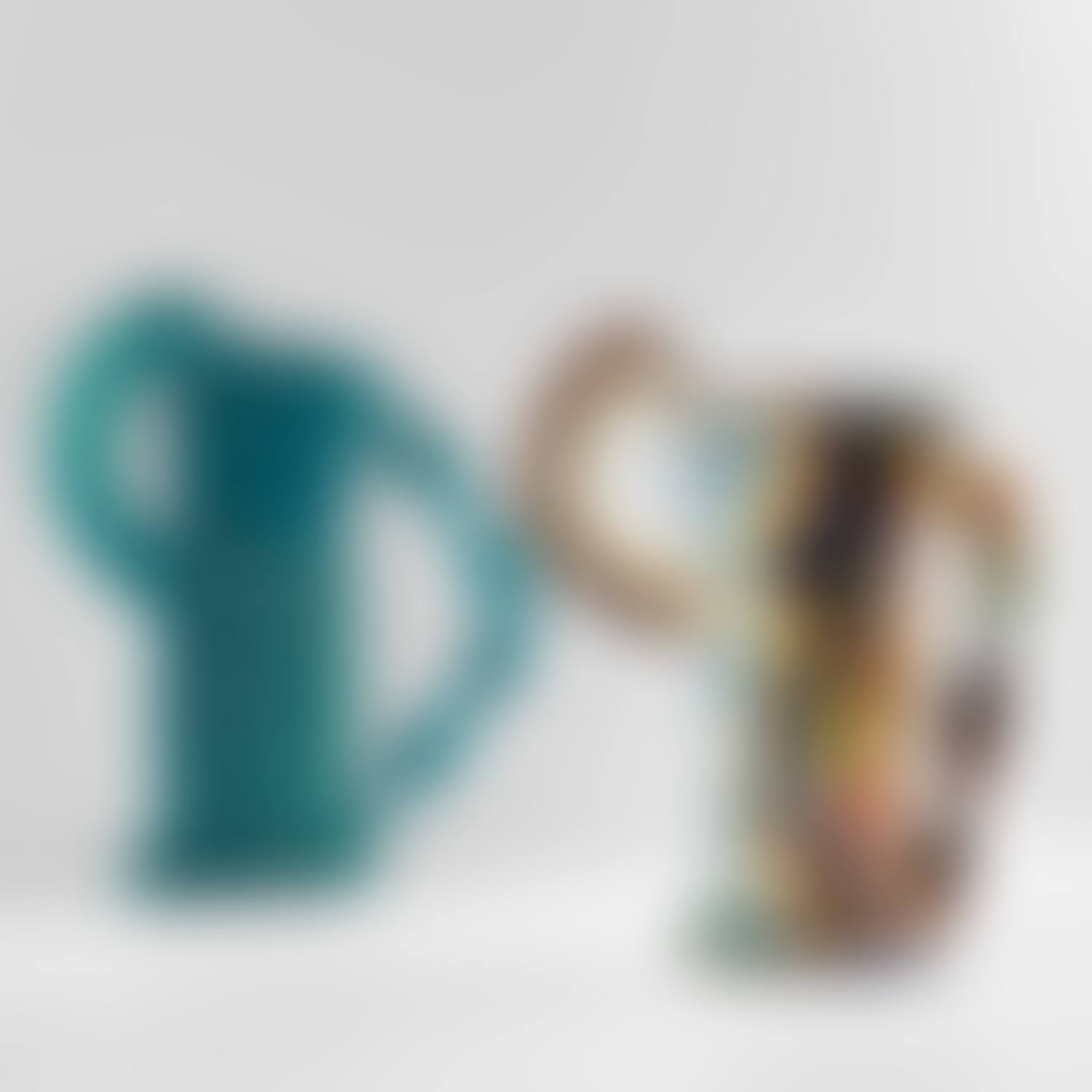 "Twisted Handle Vase with Shadow" (preview)