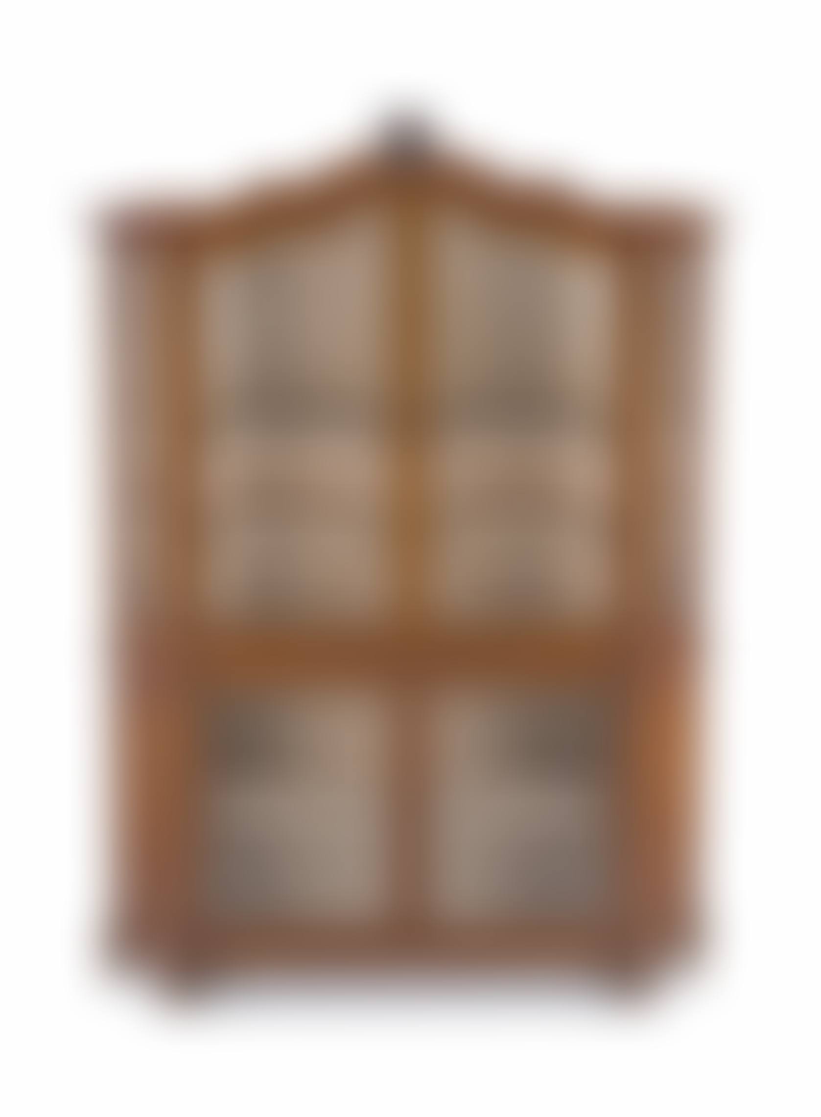A Dutch walnut and marquetry display cabinet (preview)