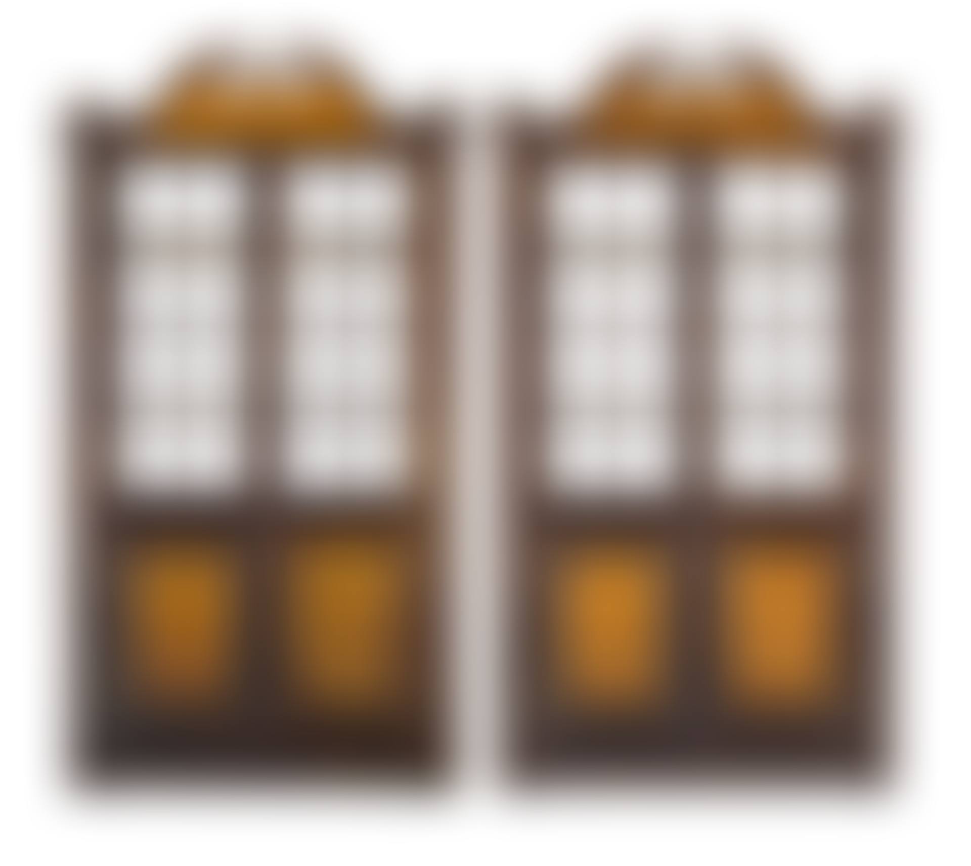 A pair of Cape stinkwood and yellowwood wall cupboards (preview)