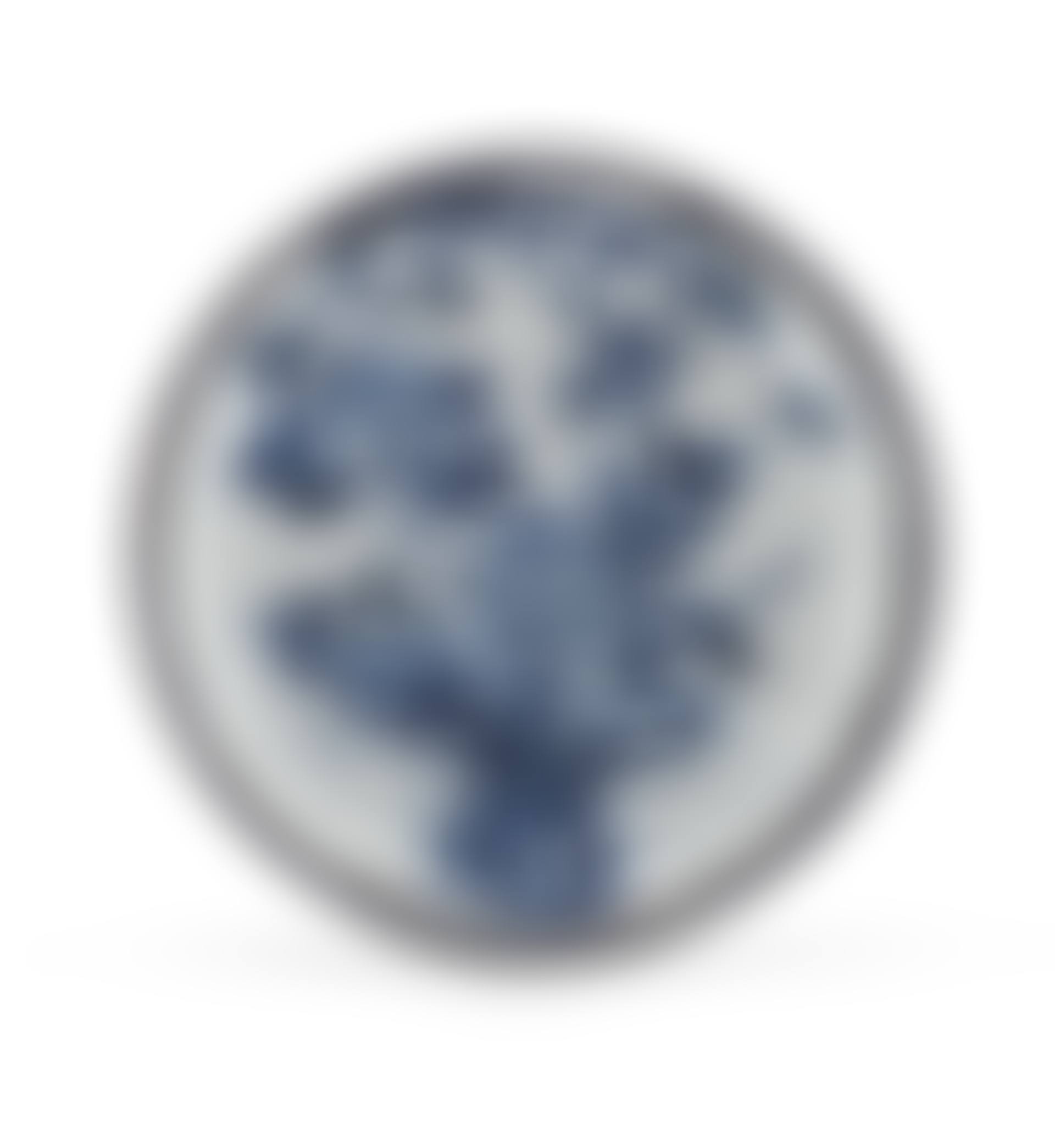 A Chinese blue and white craquelure dish (preview)