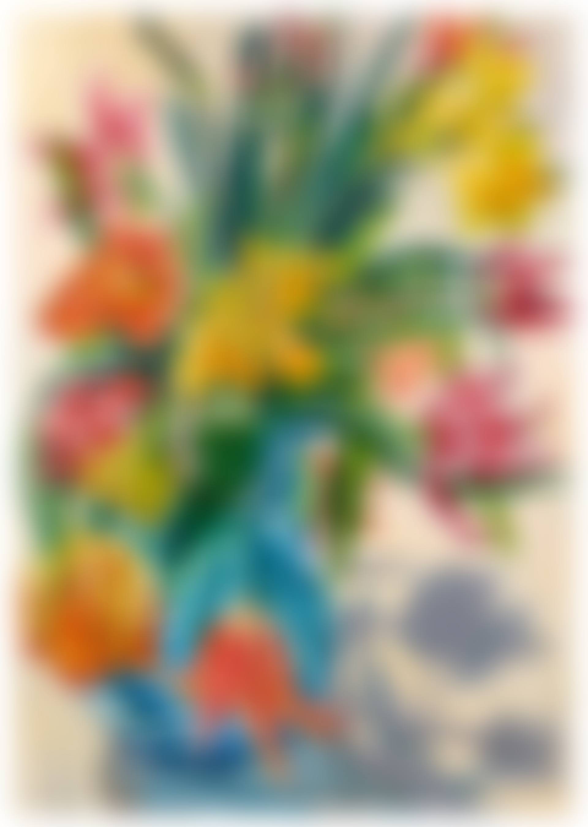 Tulips and Blue Vase (preview)