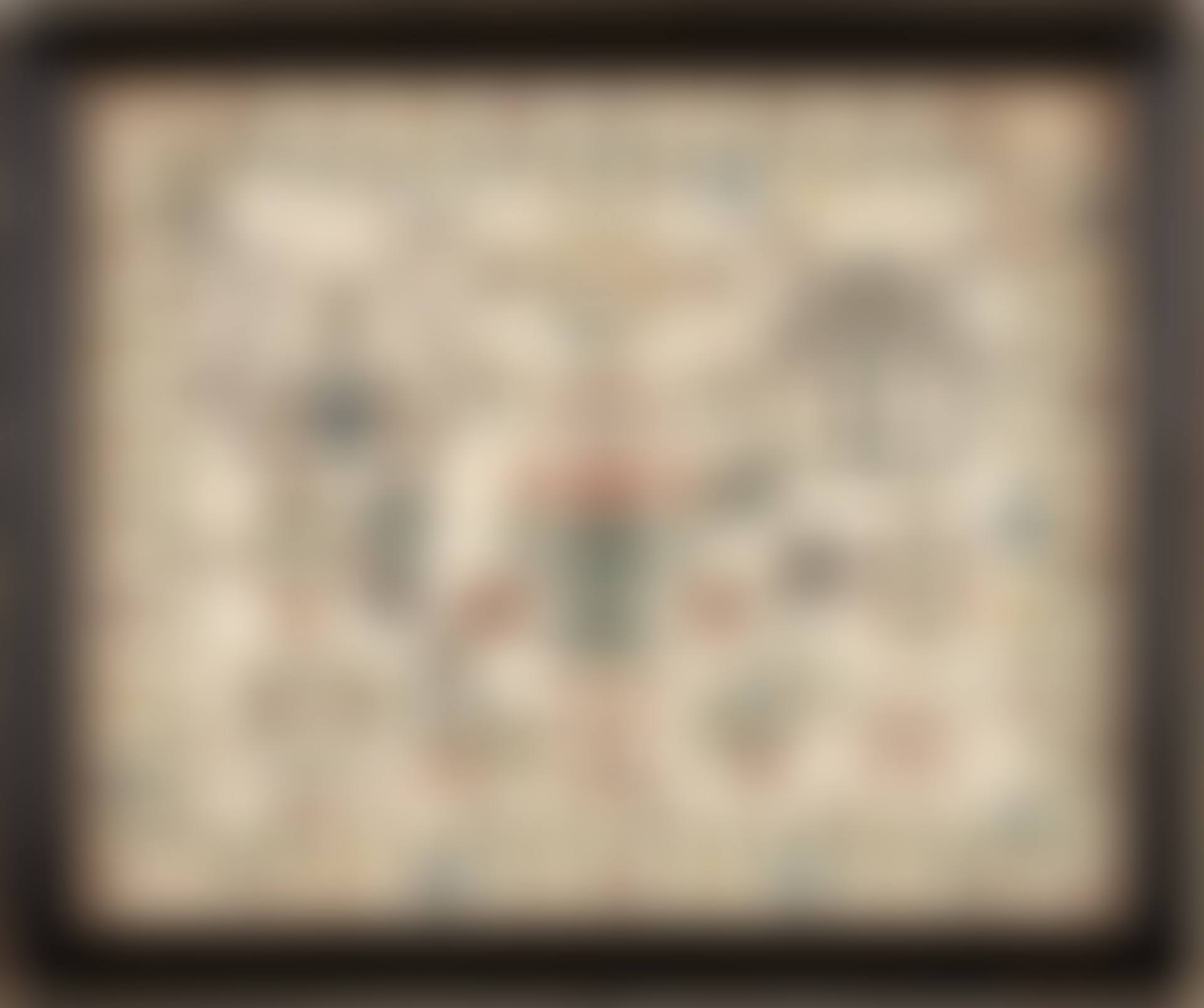 Dutch Monogrammed Needlework Sampler (preview)