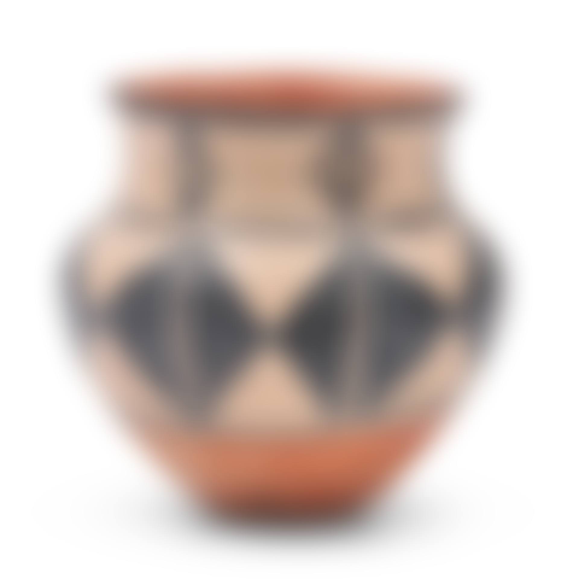 SANTO DOMINGO POLYCHROME POTTERY JAR (preview)