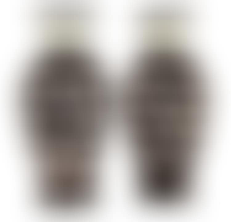A Pair of violet opalin glass and baluster vases (preview)