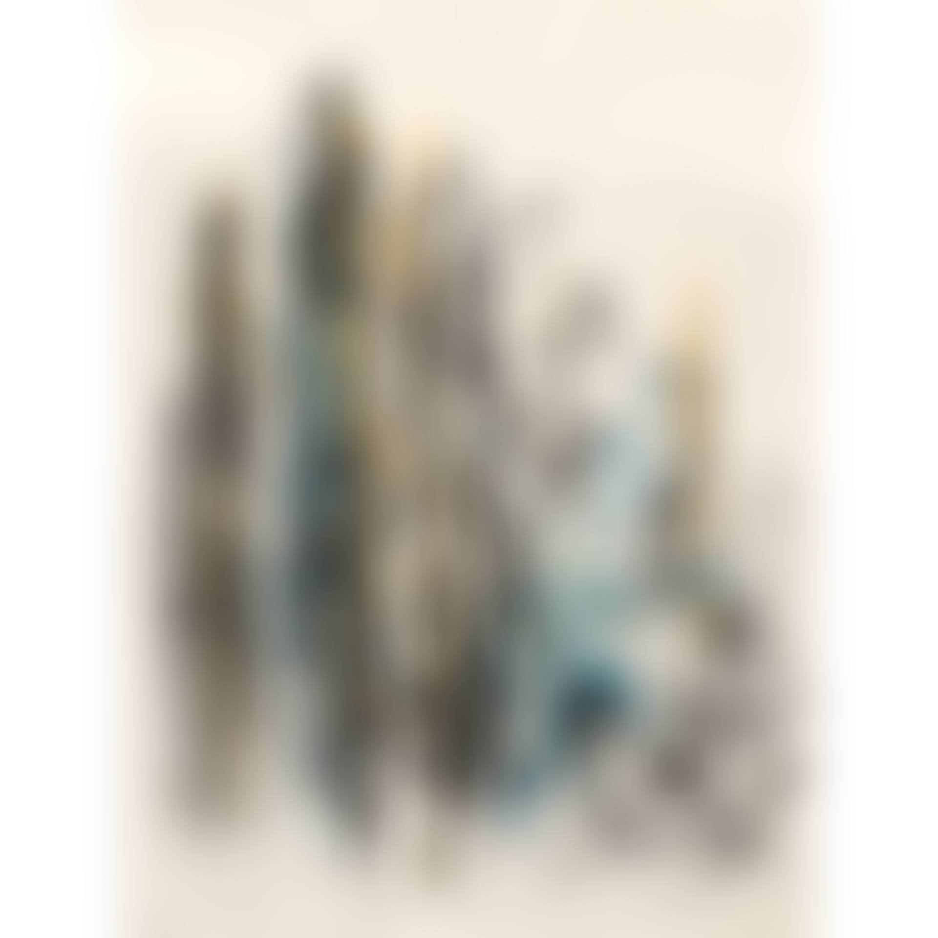 Trees (Black, Yellow and Blue) (preview)
