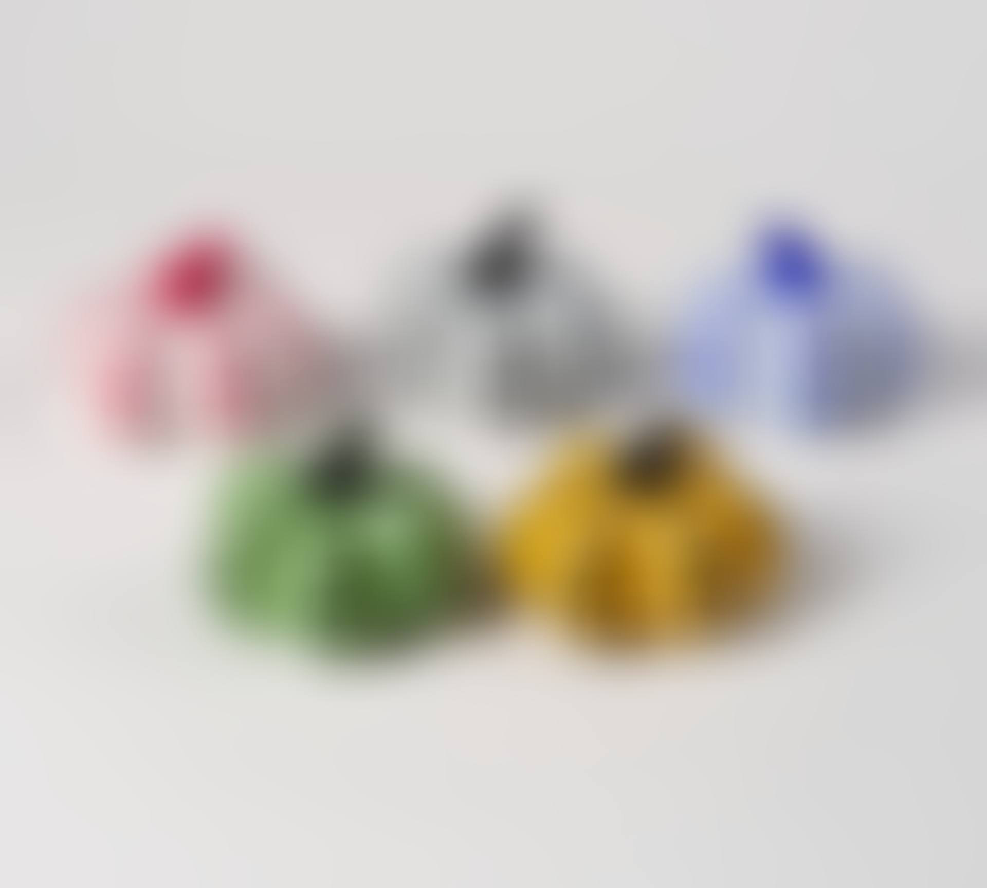 5 Porcelain Pumpkins (preview)