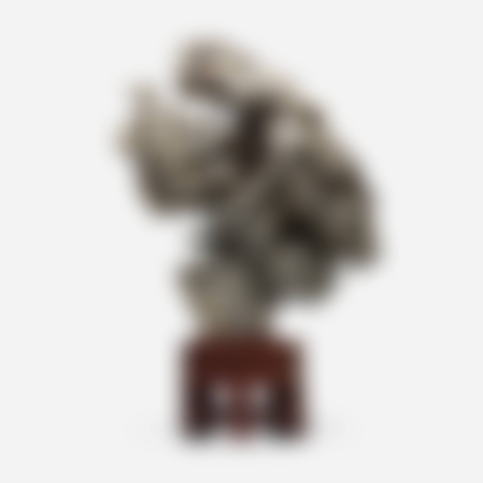 Chinese; Gongshi (scholar"s rock) on stand (preview)