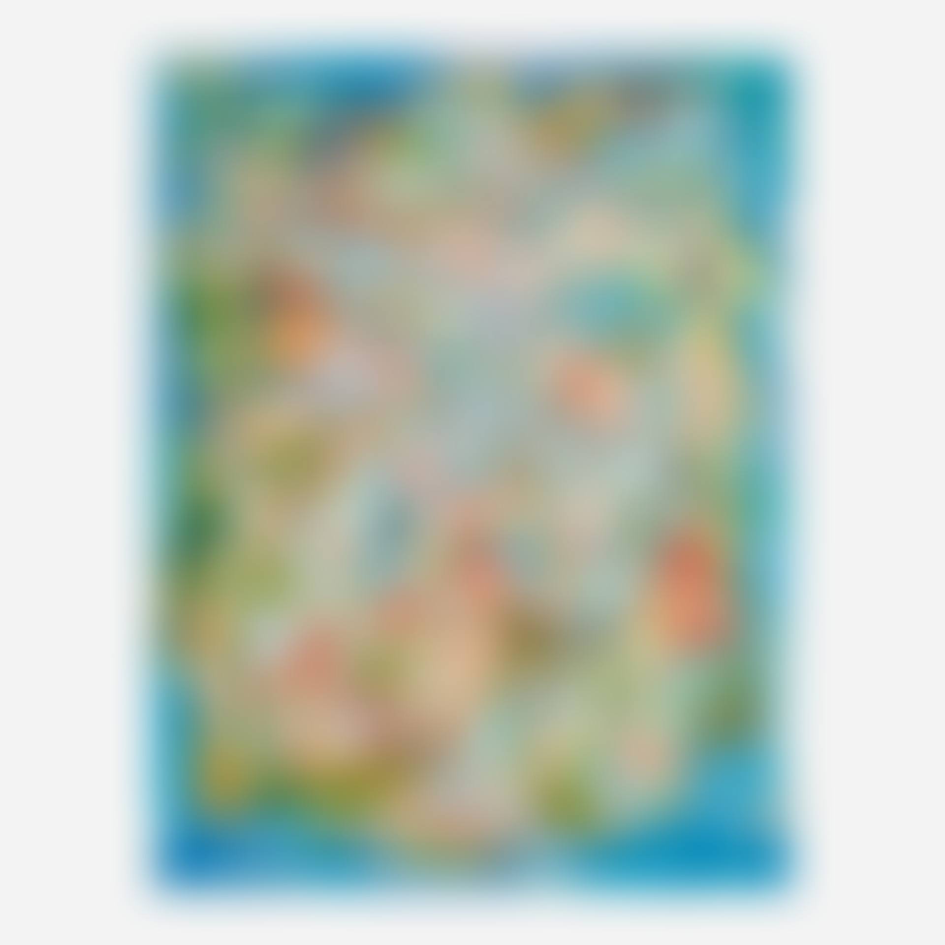 Abstract Island; Acacia (double-sided work) (preview)