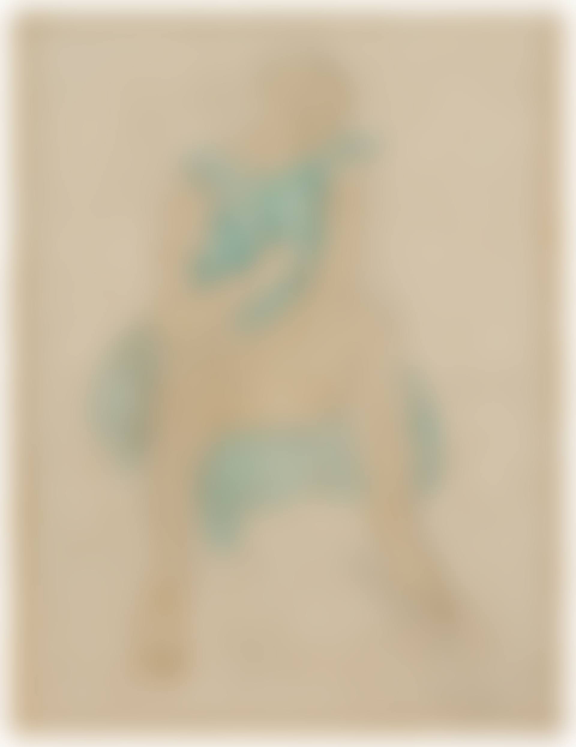 Femme assise vêtue de bleu. Psyché (preview)