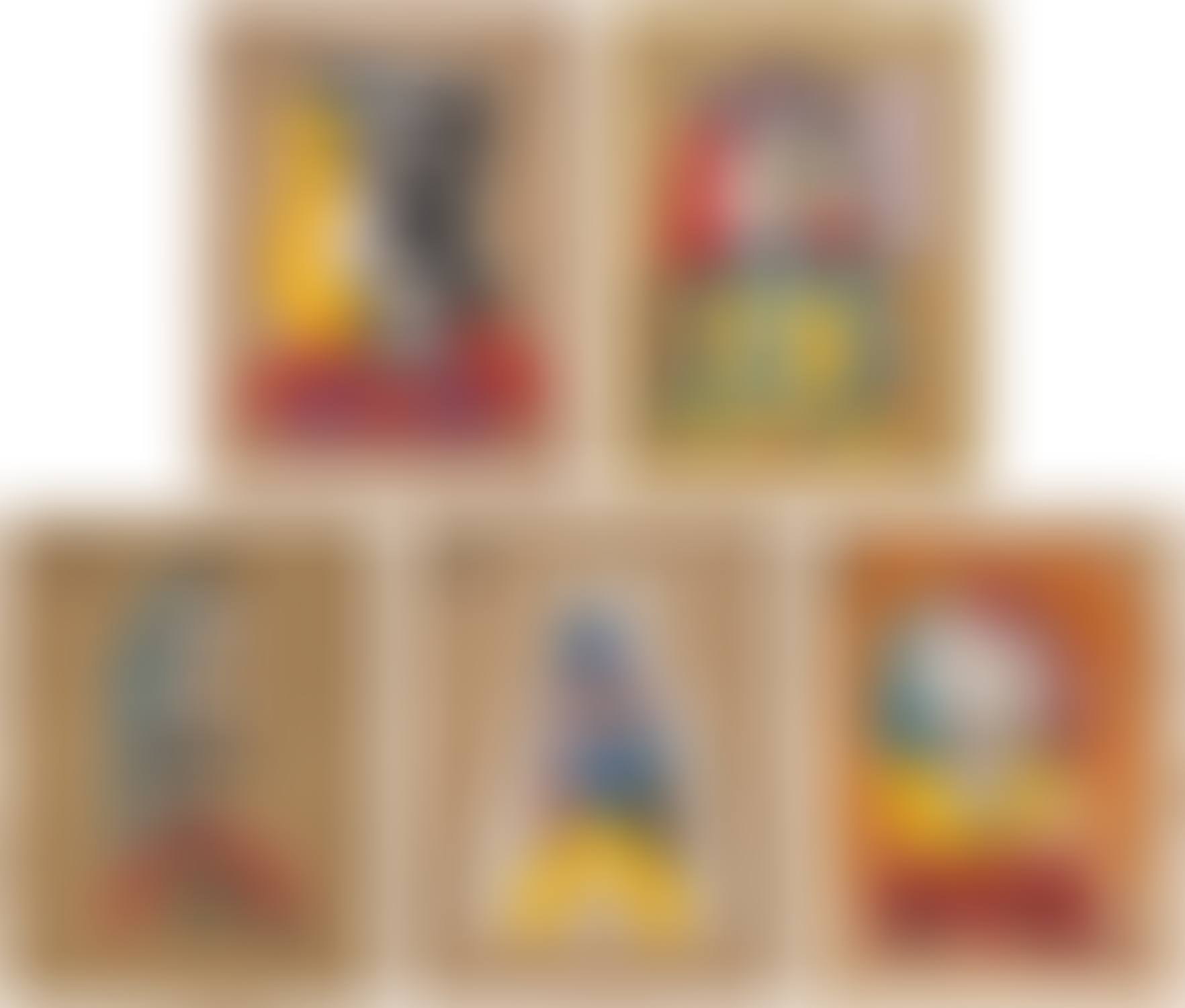 Portraits imaginaire (Imaginary Portraits): five plates (preview)