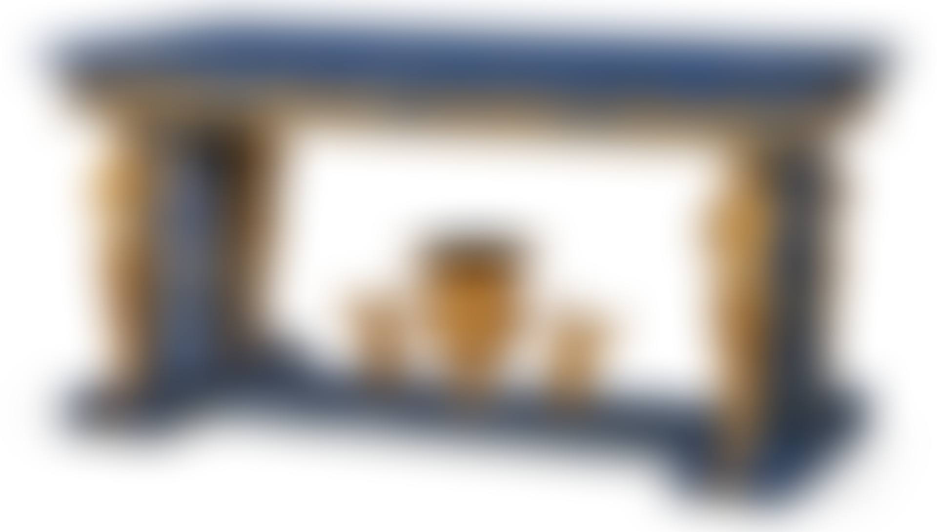 AN ORMOLU AND LAPIS LAZULI-VENEERED CENTER TABLE (preview)