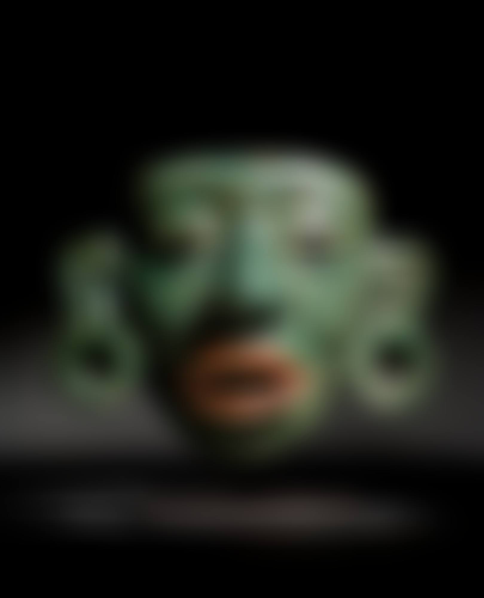 Important Maya Mosaic Jade Mask (preview)