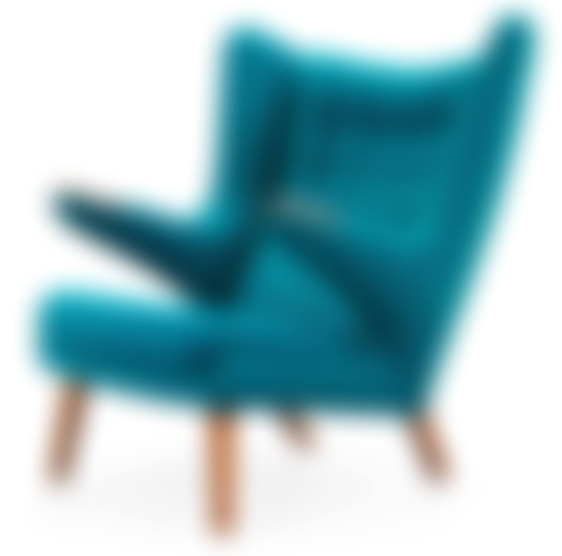 A Hans J Wegner "Bamse" easy chair (preview)