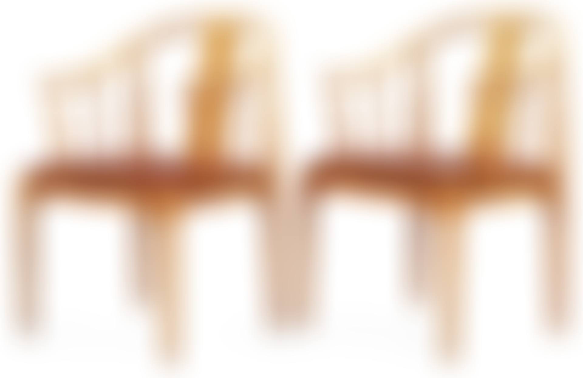 A pair of Hans J Wegner cherrywood "China" armchairs (preview)