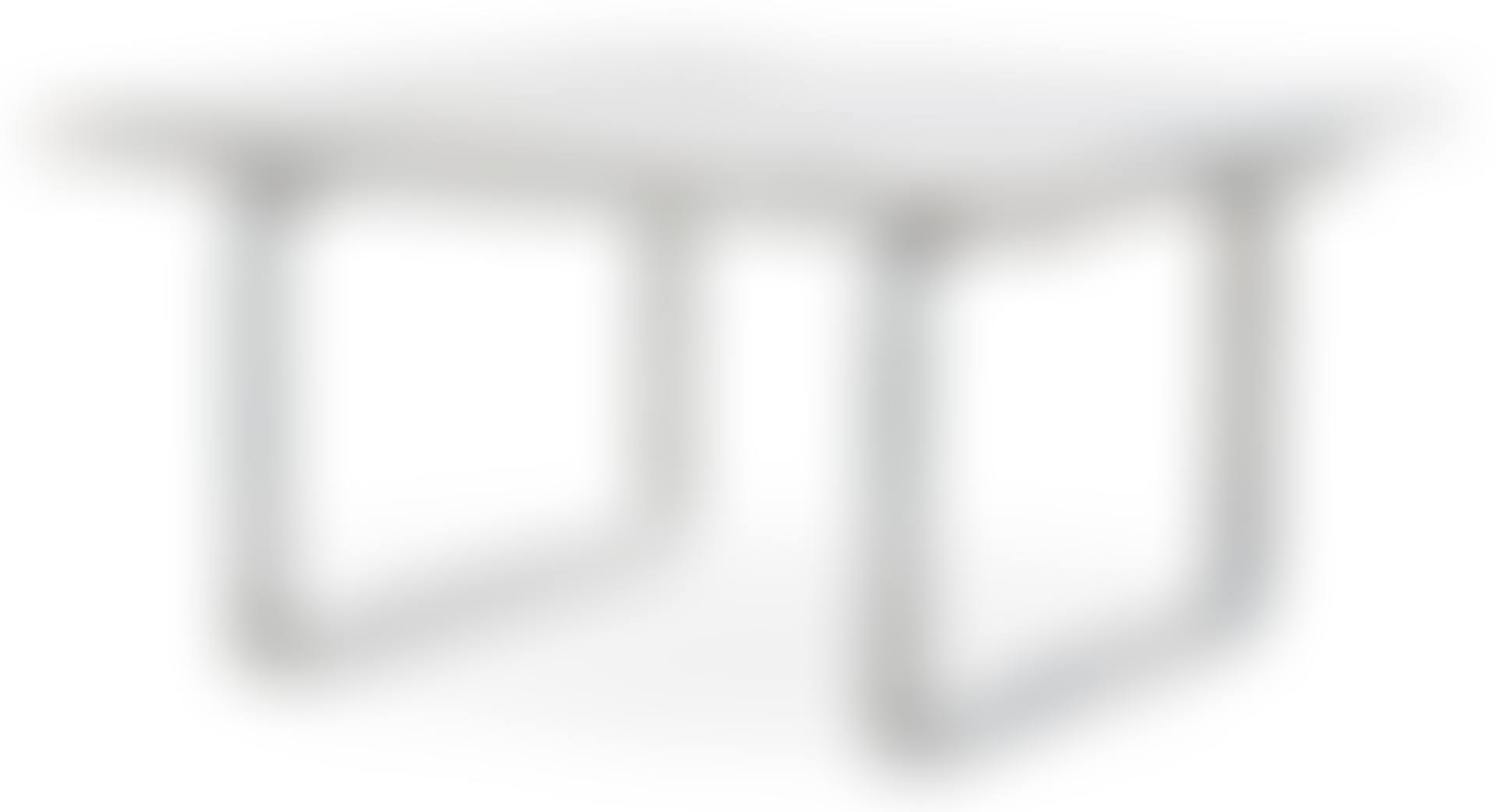 A Hans J Wegner "CH-106" steel and marble sofa table (preview)