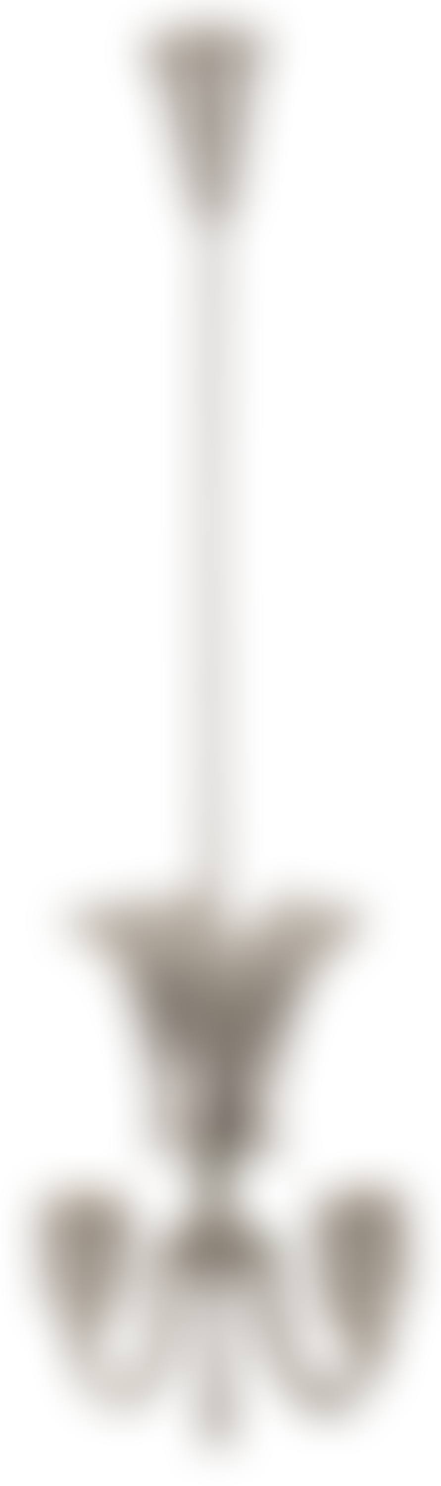 A white metal four-light ceiling lamp (preview)