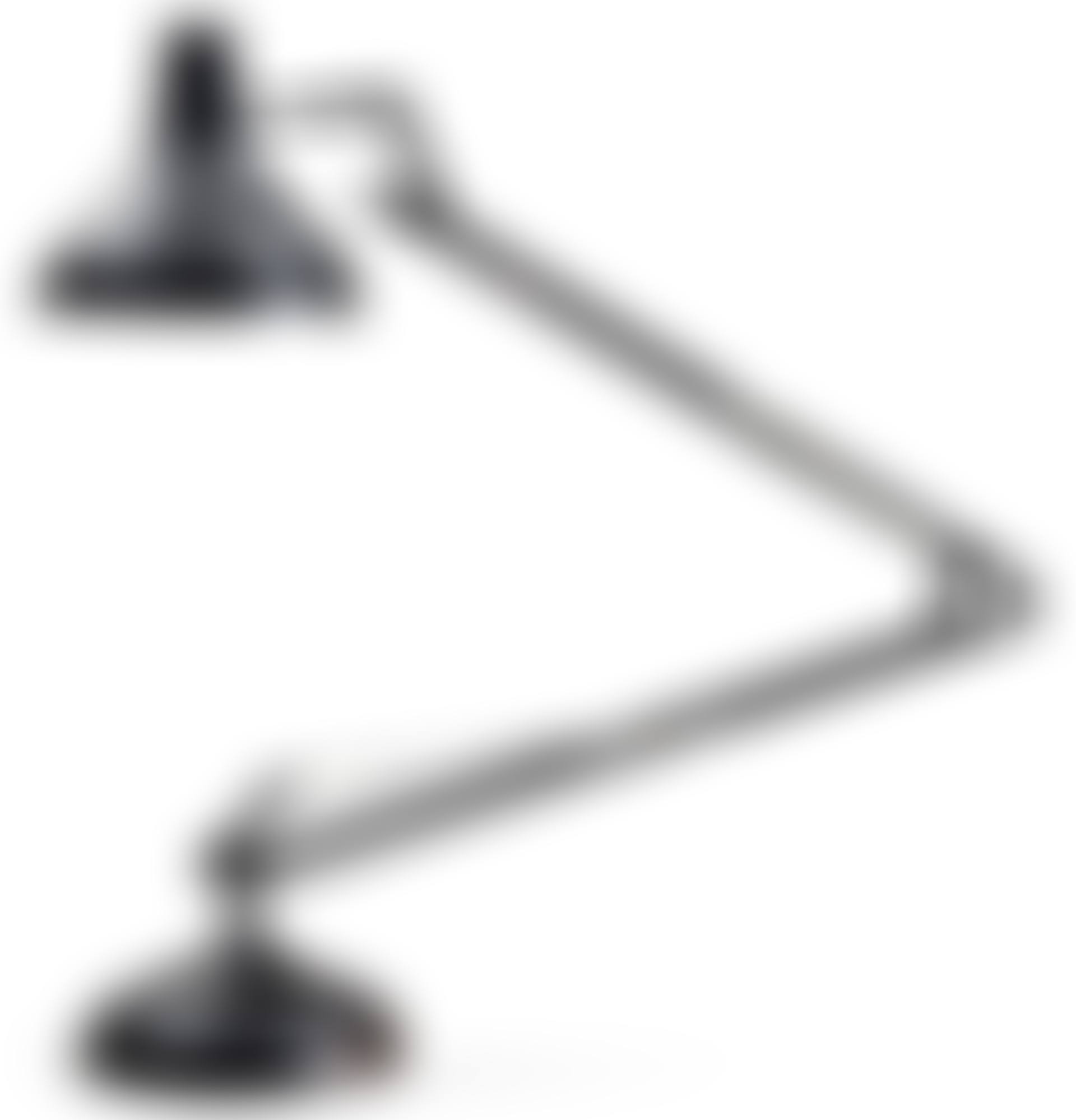 A black lacquered metal industrial floor lamp (preview)