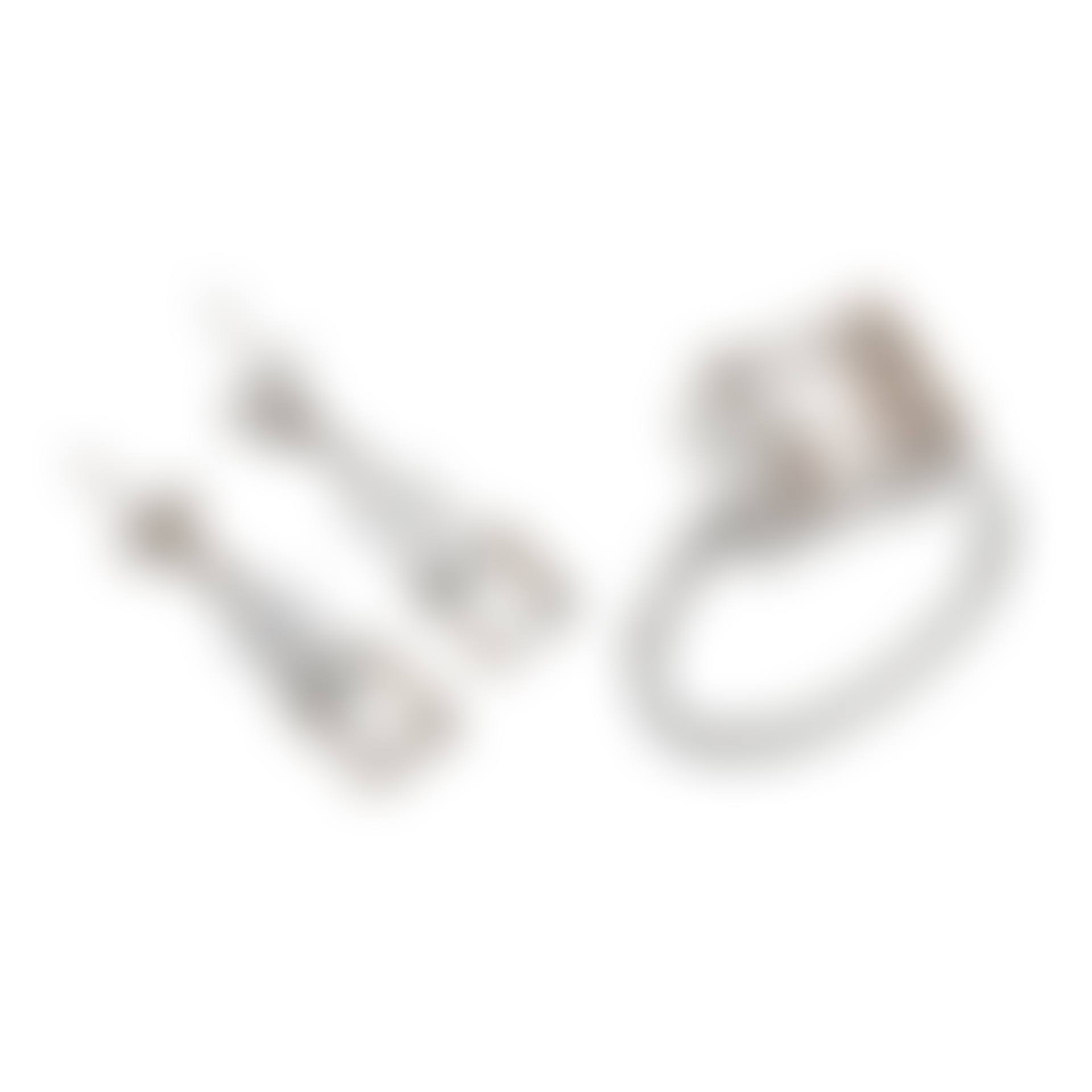 A pair of Wiwen Nilsson sterling and rock crystal earrings and a ring (preview)