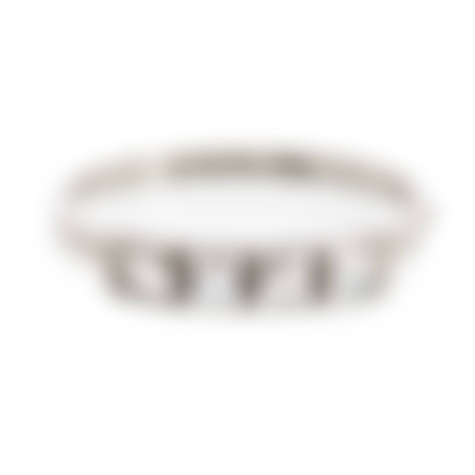 A Wiwen Nilsson sterling bangle with four facet cut rock crystals (preview)