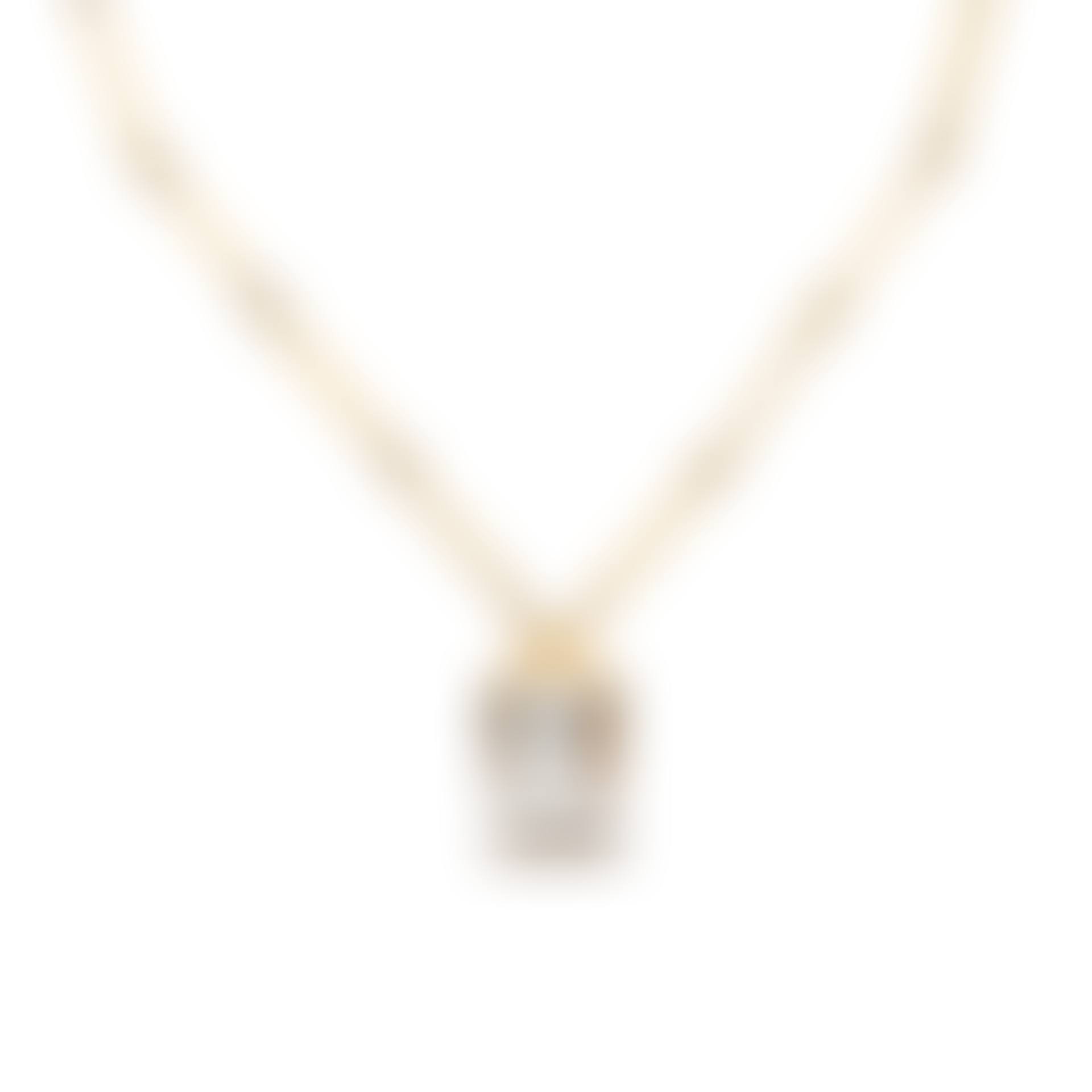 A Wiwen Nilsson gilt sterling necklace with rock crystal pendant (preview)