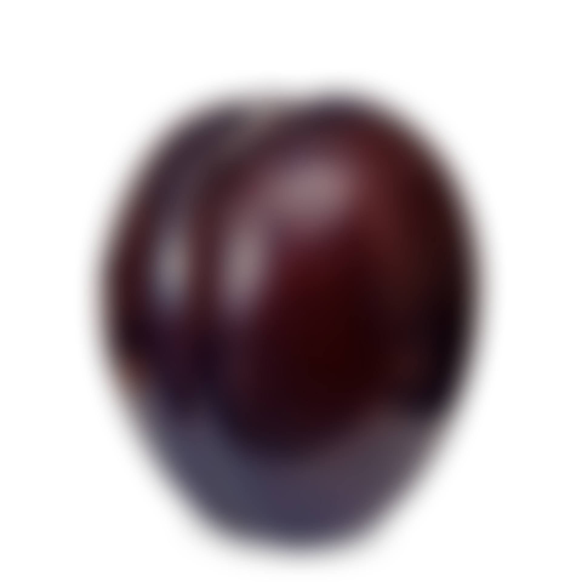 A Hans Hedberg faience sculpture of a plum (preview)