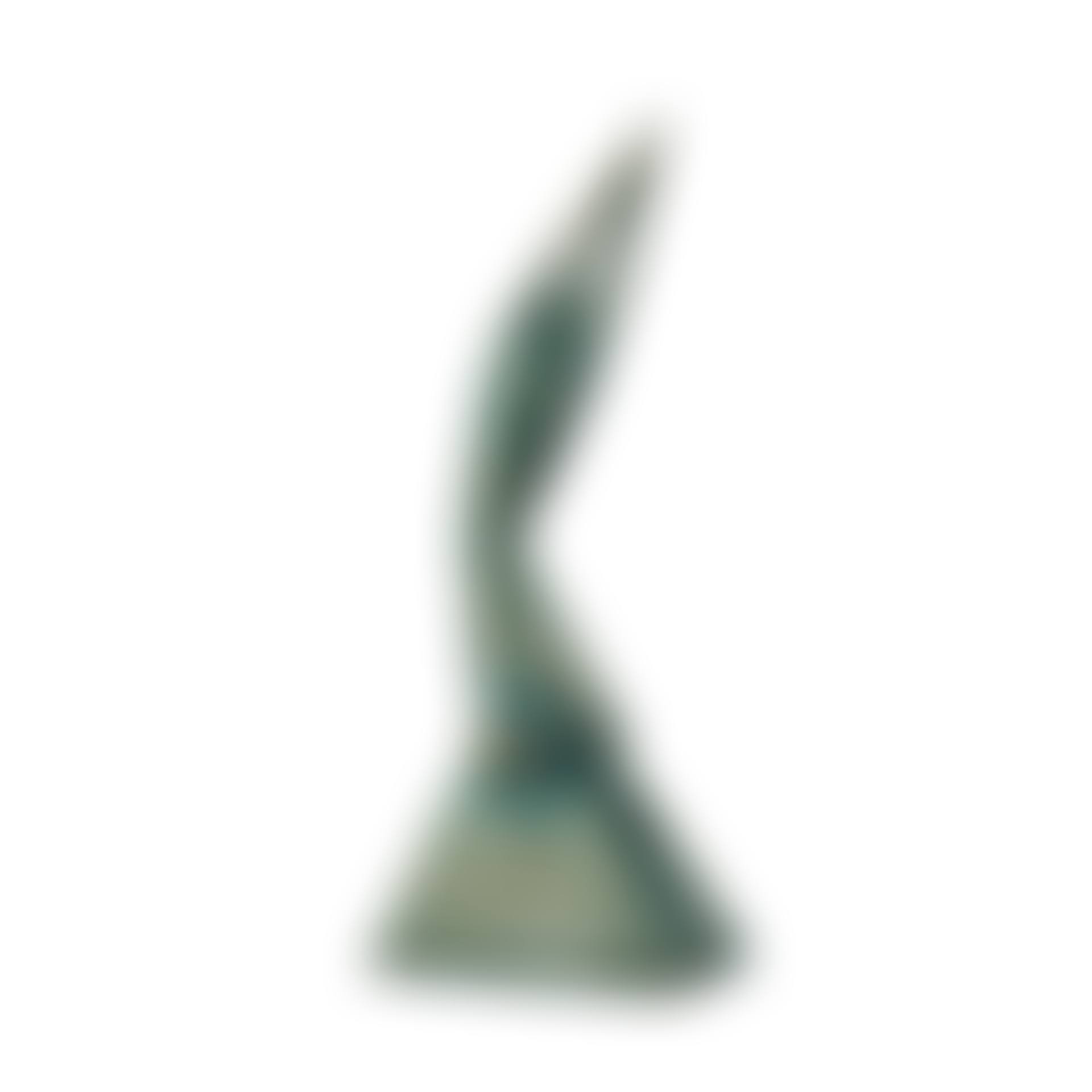 A Wiwen Nilsson painted plaster sculpture of a seated woman (preview)