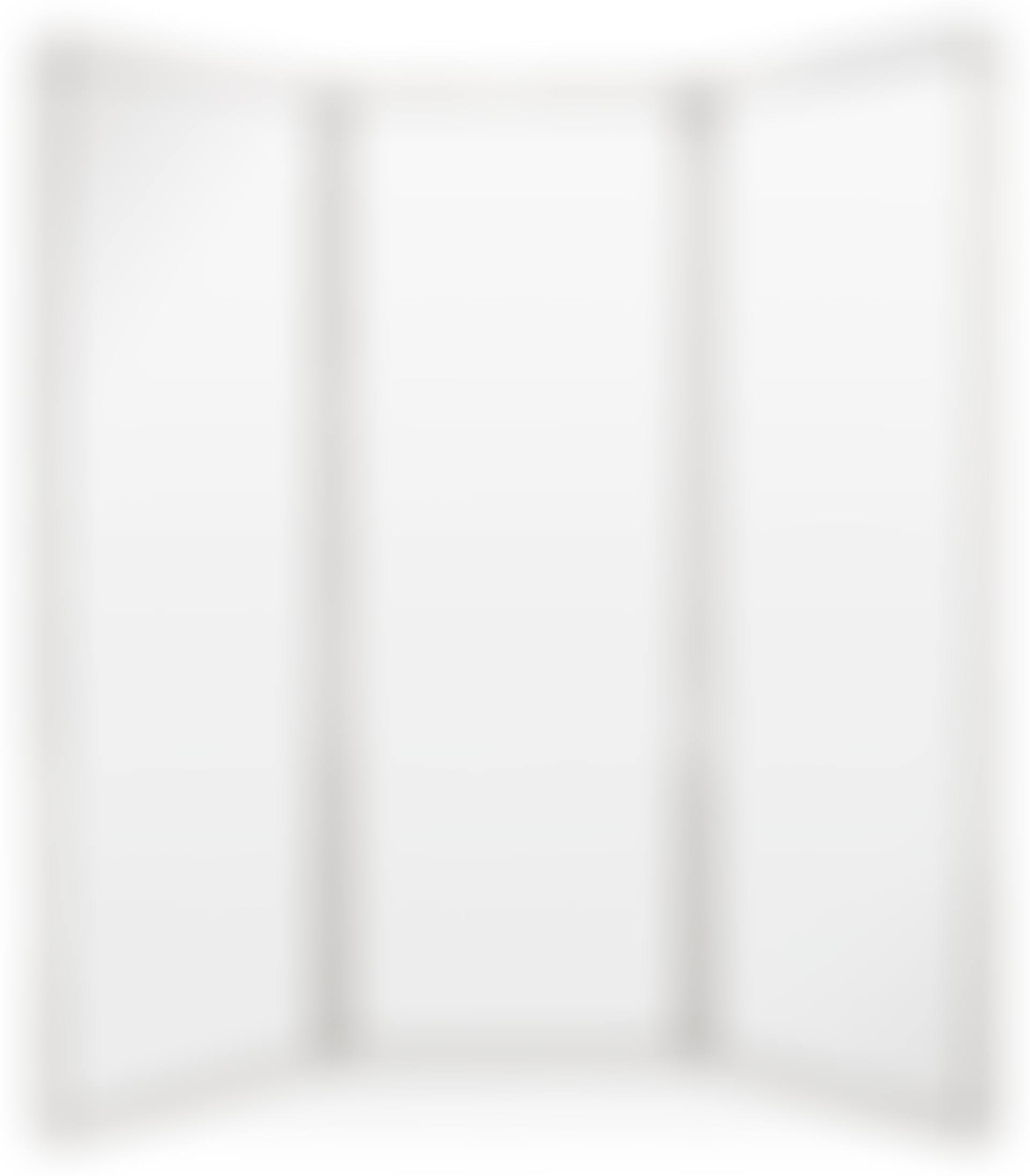 A chrome plated steel framed mirror in three sections (preview)