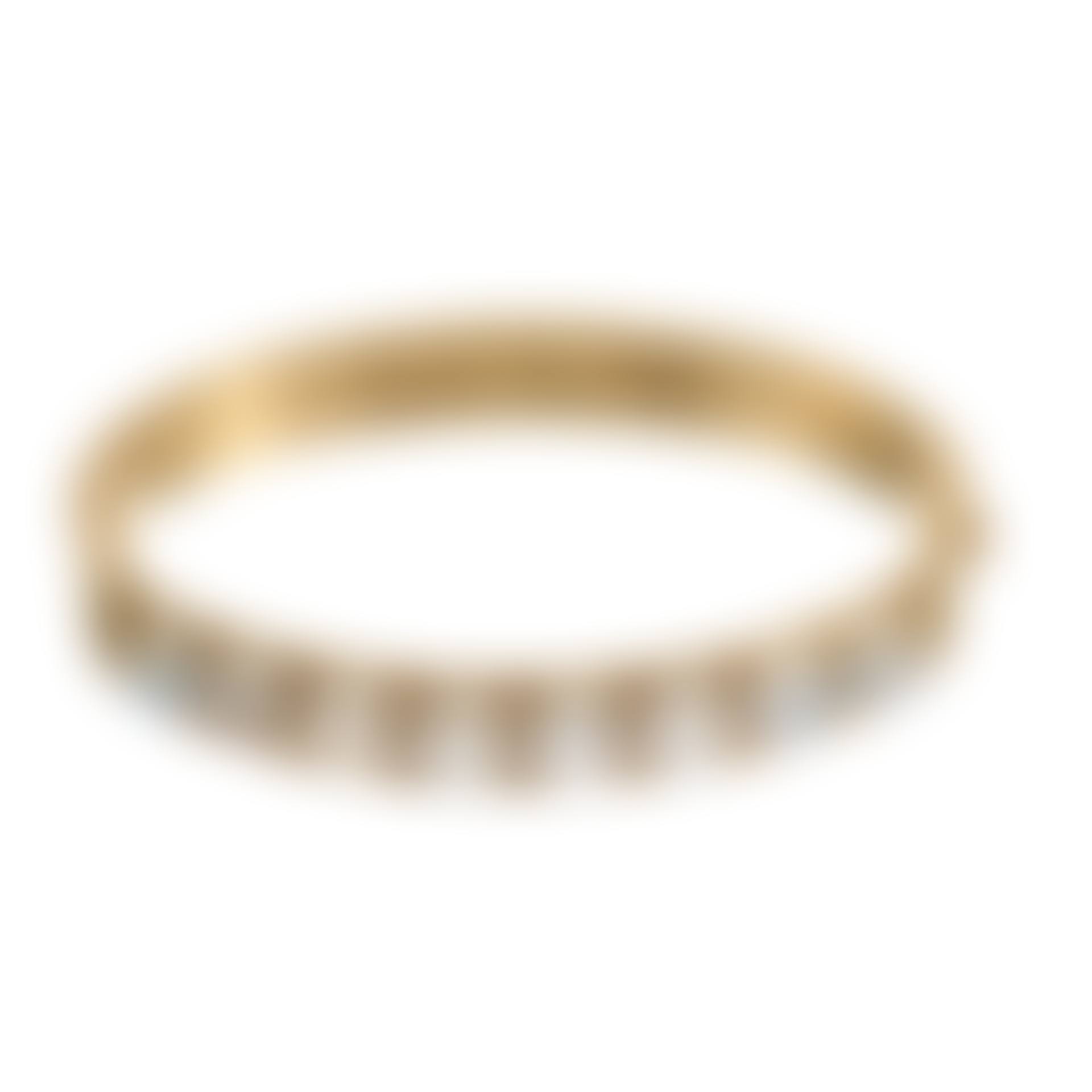 A Wiwen Nilsson 18k gold bangle with eight cabochon cut moonstones (preview)
