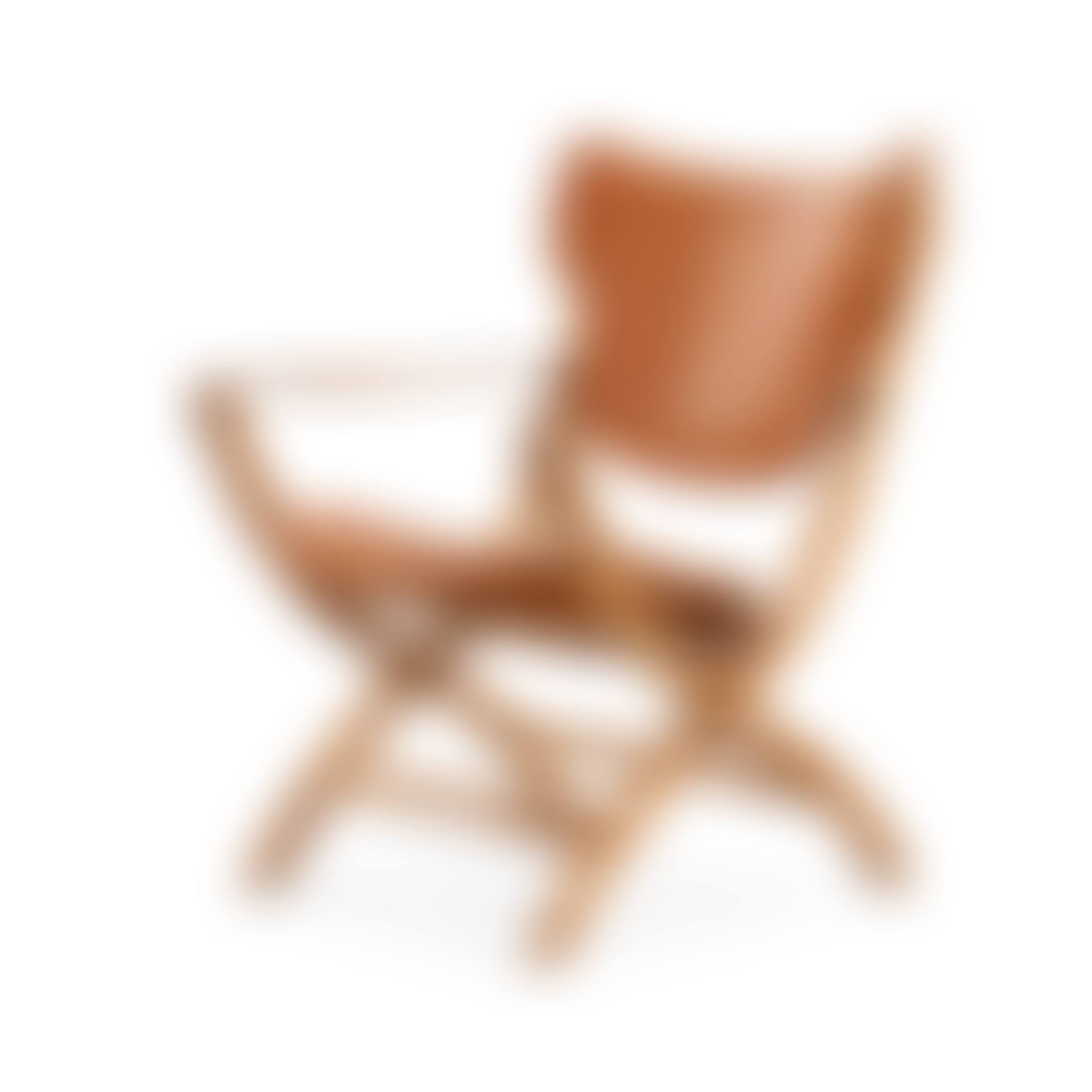 A Poul Hundevad oak "Egyptian chair" (preview)