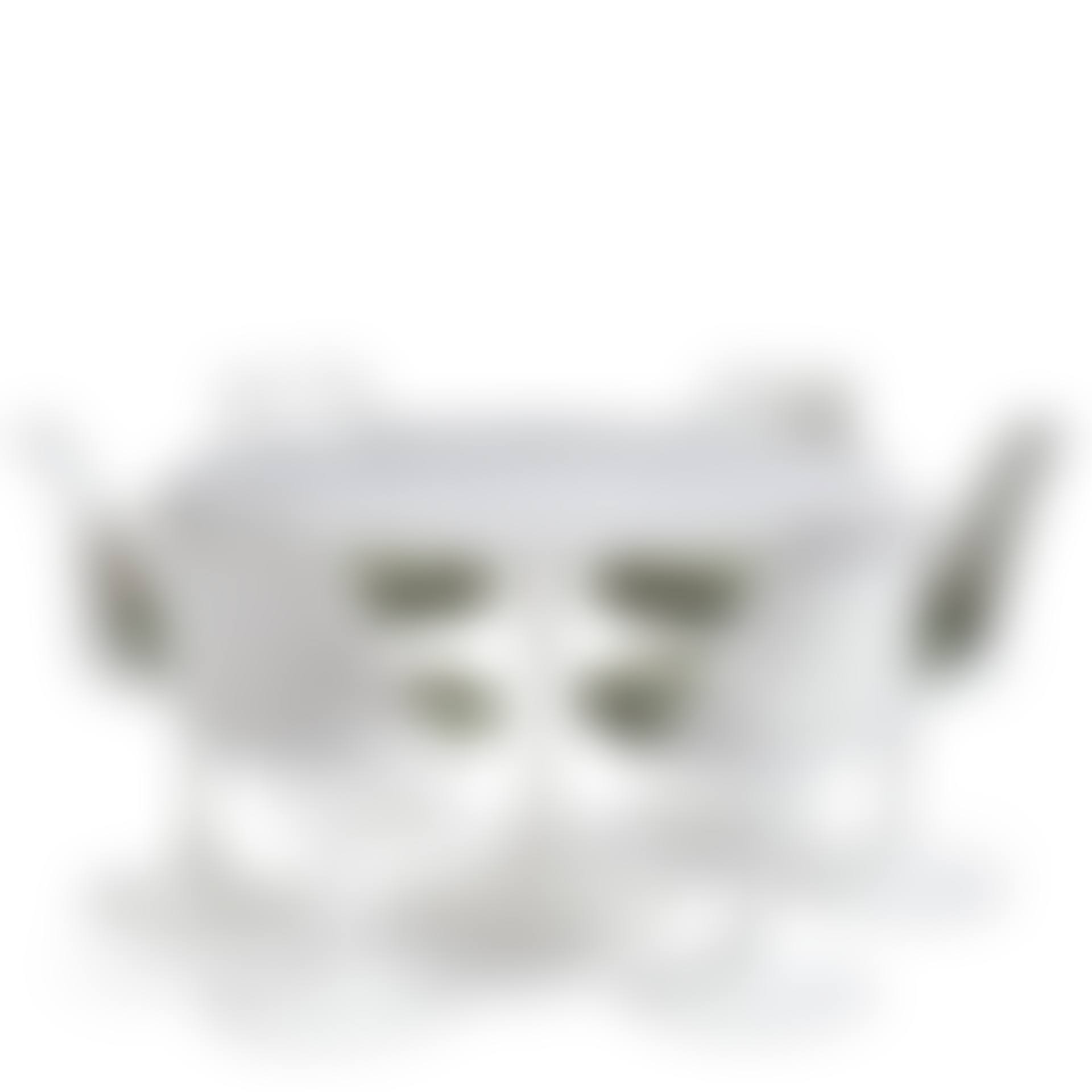 A circular marble top table and six chairs, "Tulip" (preview)