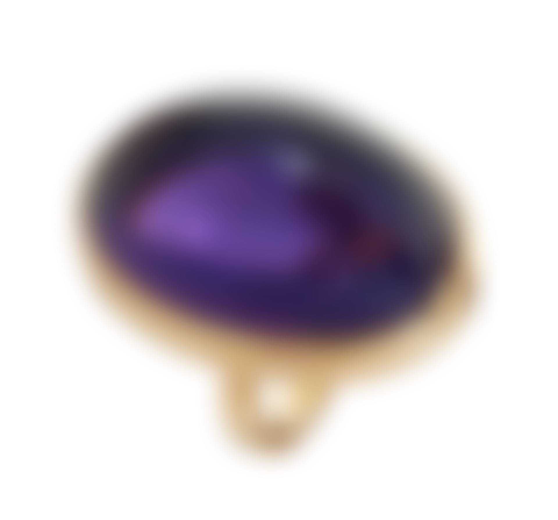 A Wiwen Nilsson 18k gold ring with an amethyst (preview)