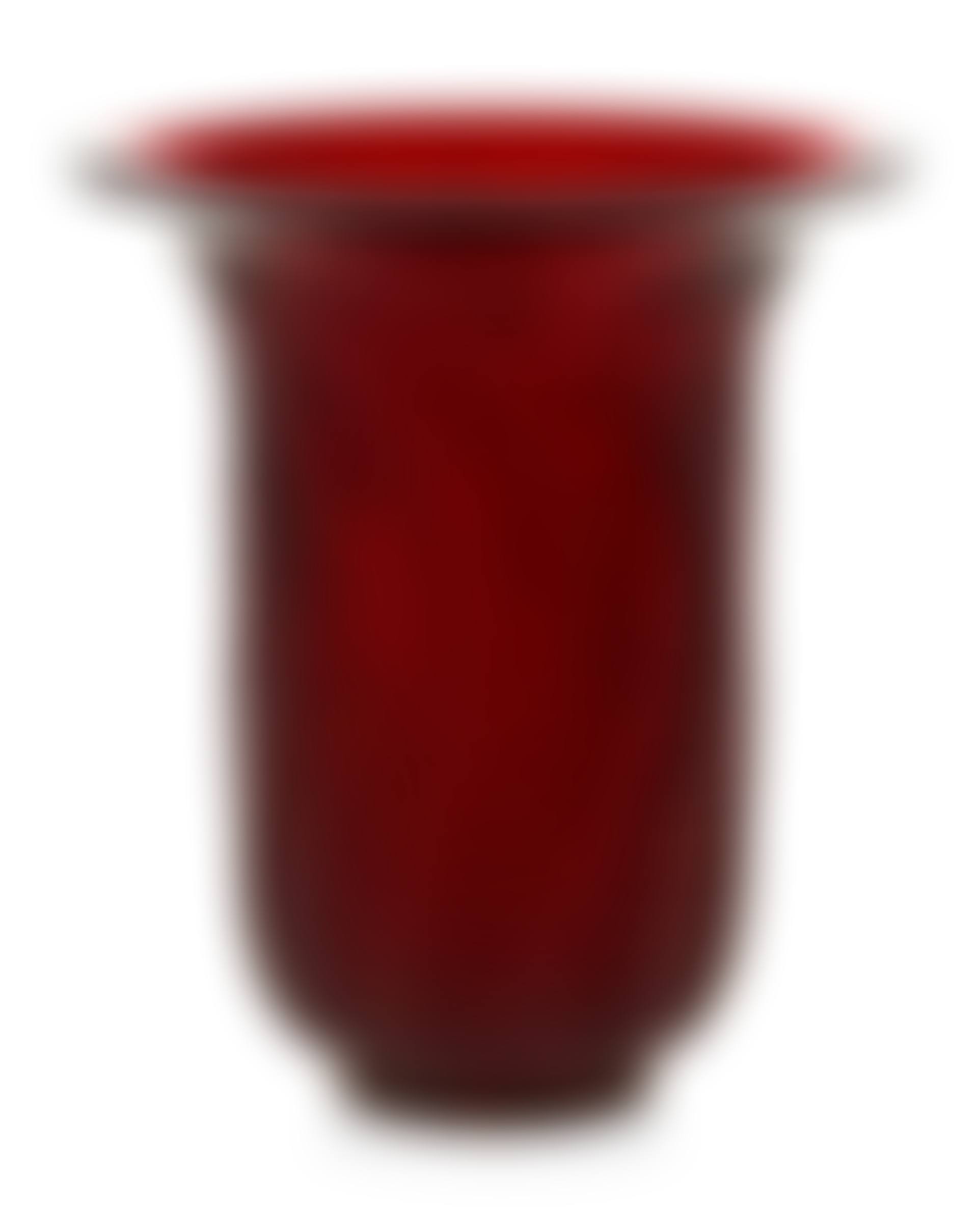 A René Lalique cast red glass "Méduse" vase (preview)