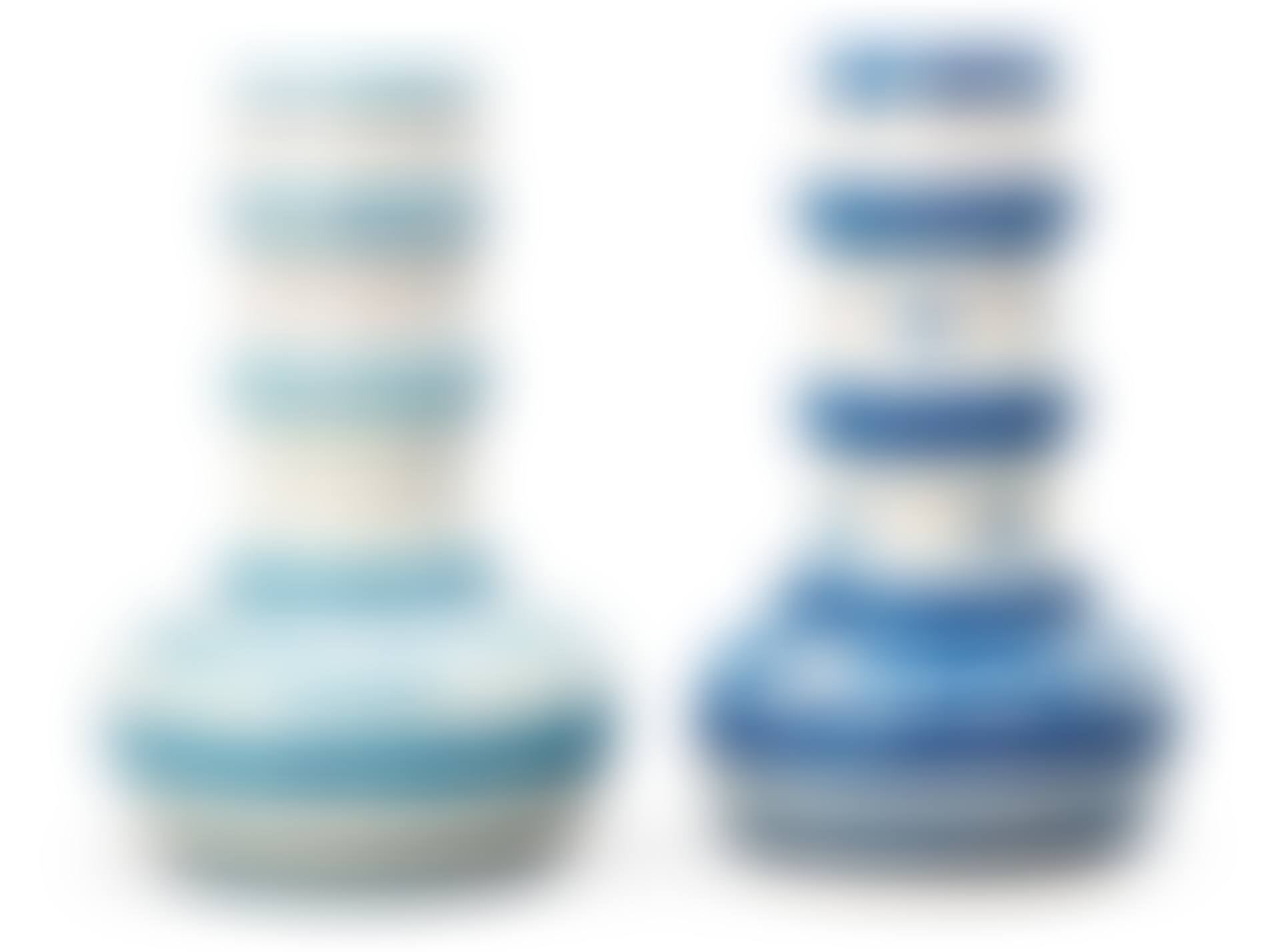 Two Wilhelm Kåge faience table lamps (preview)