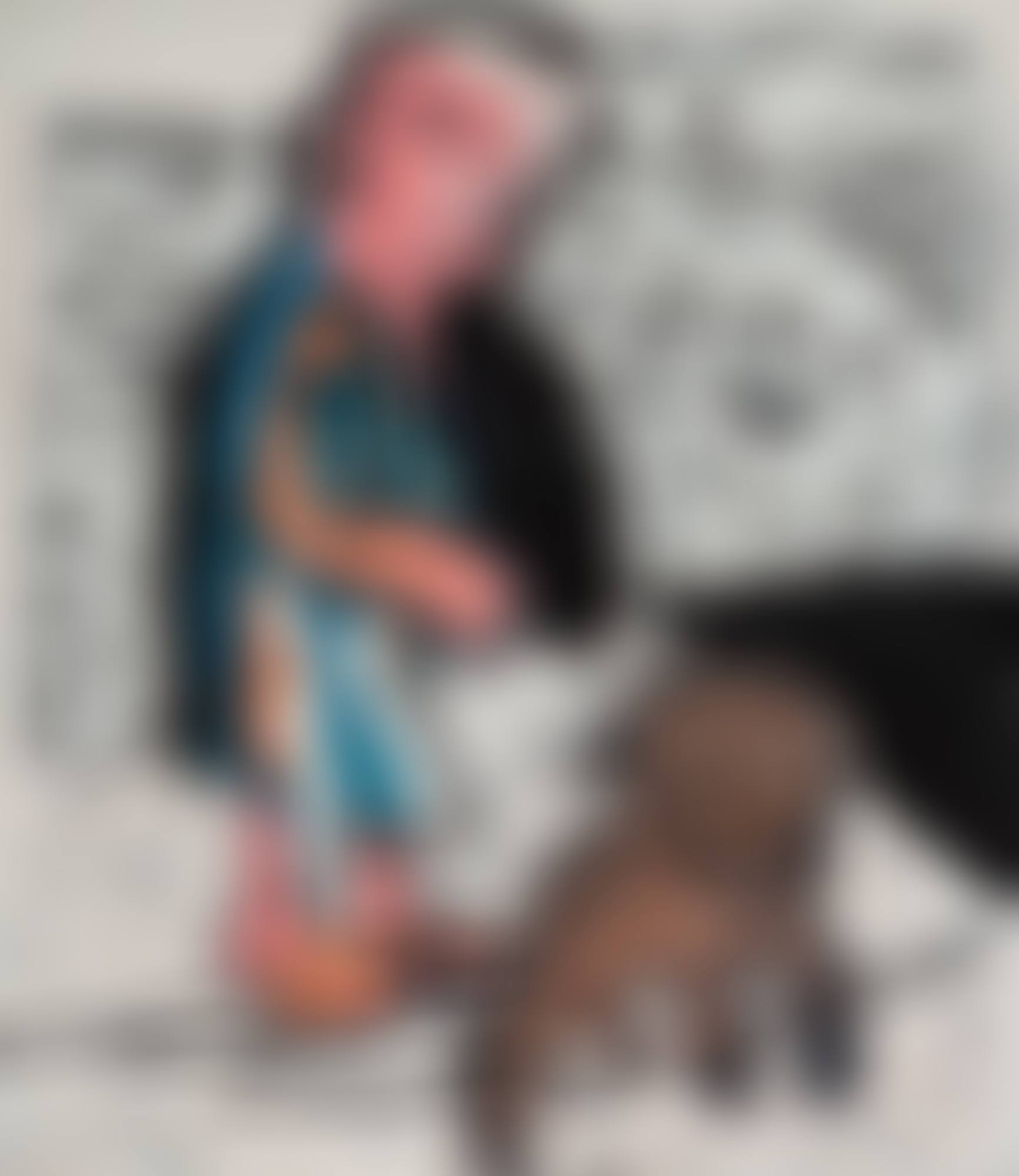 Woman with dog (preview)